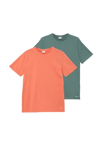 s.Oliver Junior T-Shirt, (2 tlg.), für Jungs kaufen