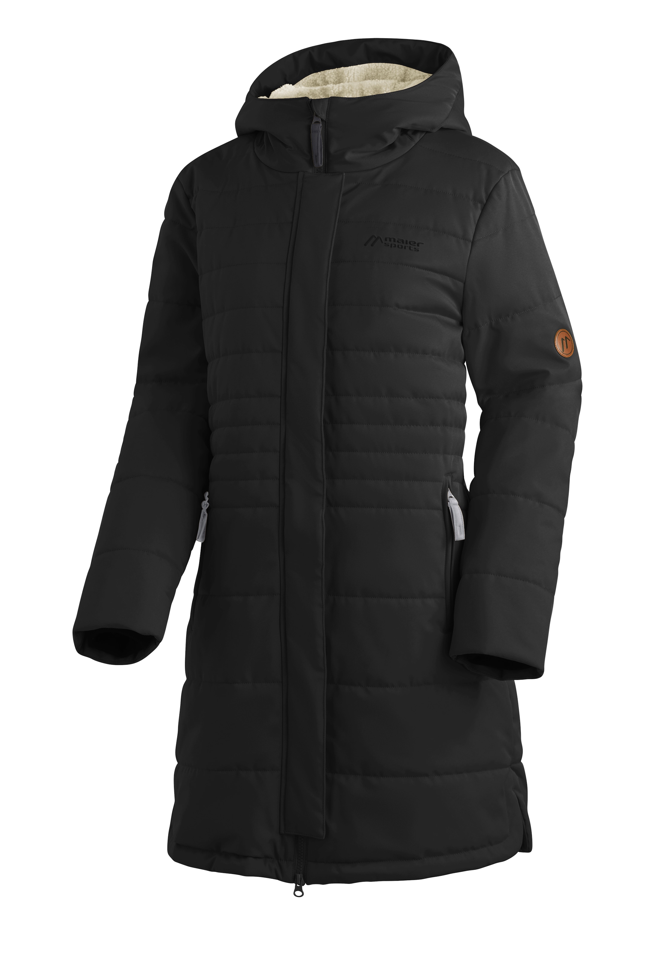 Maier Sports Veste d'hiver »LAERKE 2.0« mit Kapuze Damen Mantel, atmungsaktiver Wintermantel mit Kapuze, wasserdicht