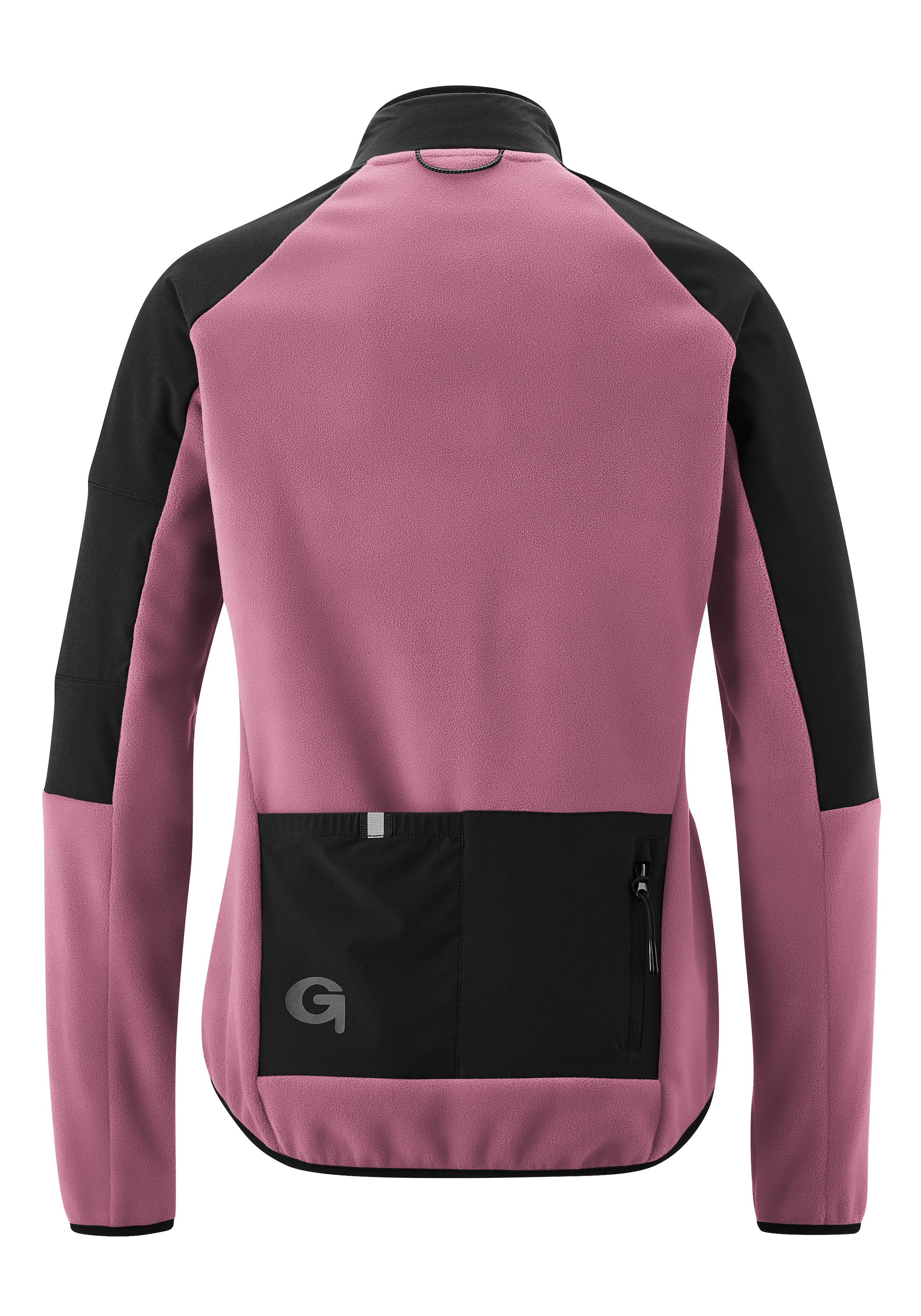 Gonso Maillot de cyclisme »Adventure Jersey Fleece W« Damen Fahrradtrikot langarm, weiches Fleece-Material, Full-Zip Trikot