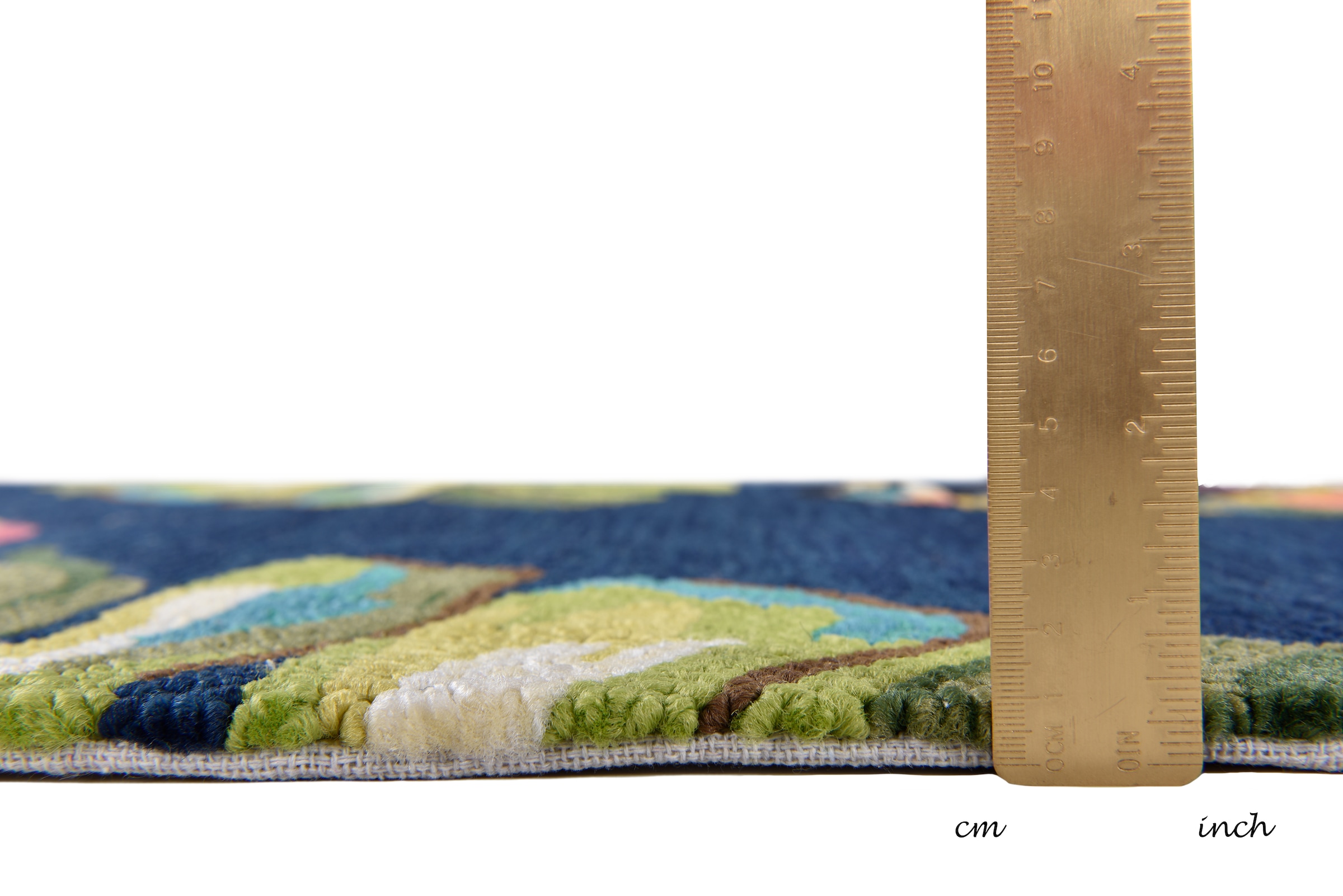 Gino Falcone Teppich »Rosetta 020 Flamingos« rechteckig 15 mm Höhe besonders weich durch Microfaser, In- und Outdoor geeignet, Wohnzimmer