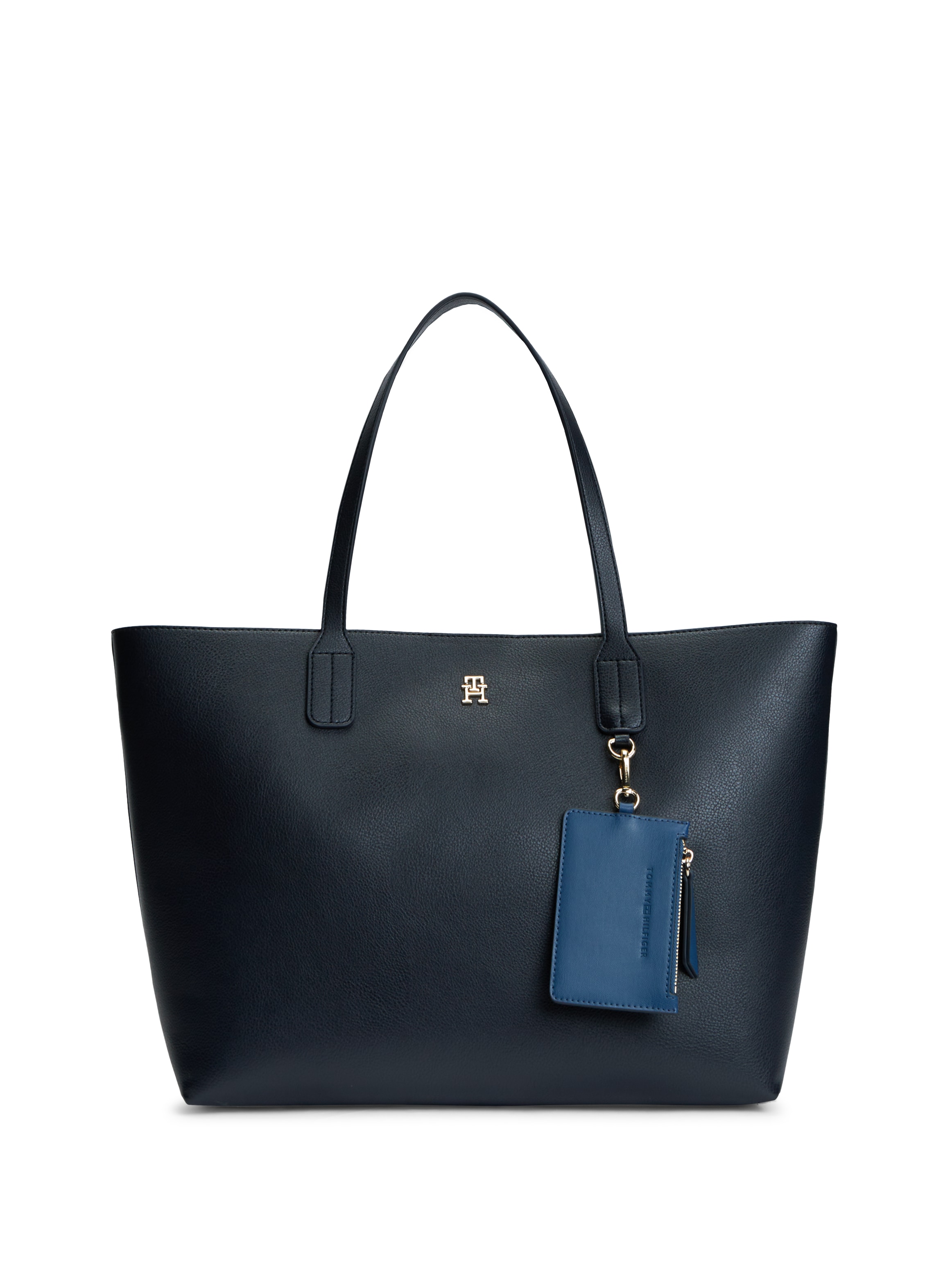 Image of Tommy Hilfiger Tragetasche "TH ICON TOTE" Damen Handtasche, Shopper mit doppeltem Henkel