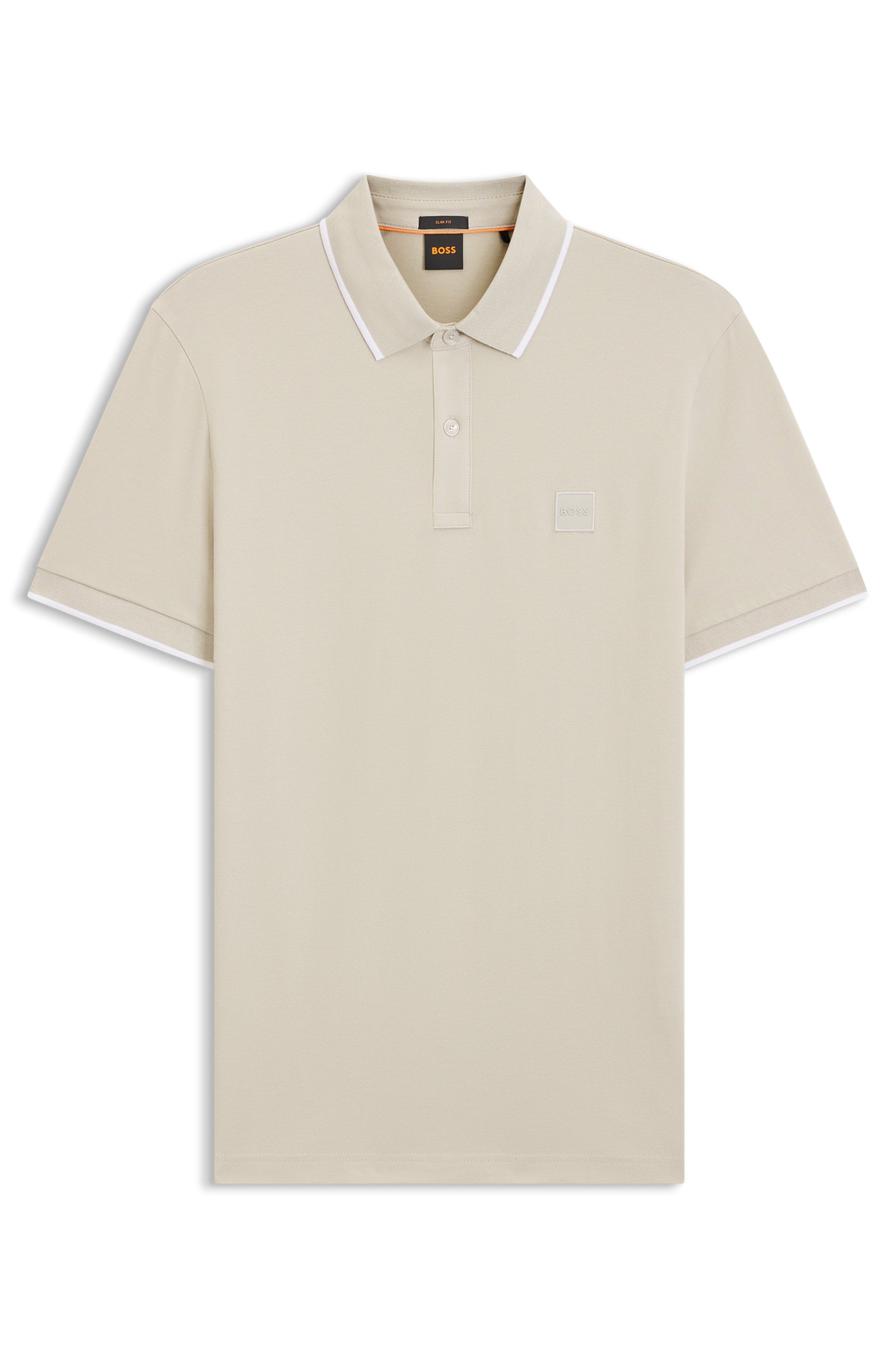 BOSS ORANGE Poloshirt »Passertip« mit BOSS Logo-Badge