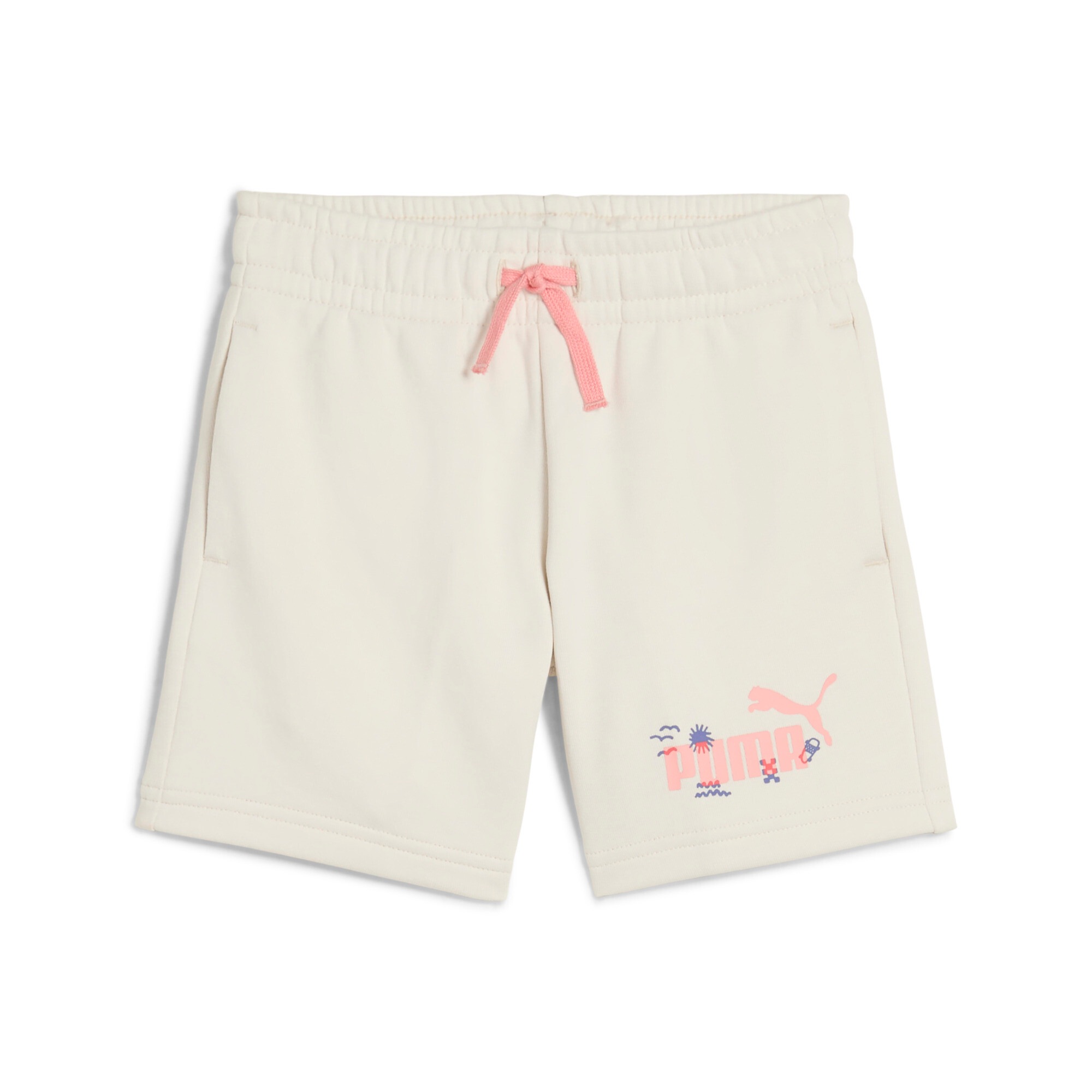 Image of PUMA Trainingsshorts "SANDY ADVENTURES SHORTS TR PS" mit Leistentasche, mit Gummiprint in Camo-Optik, Regular Fit