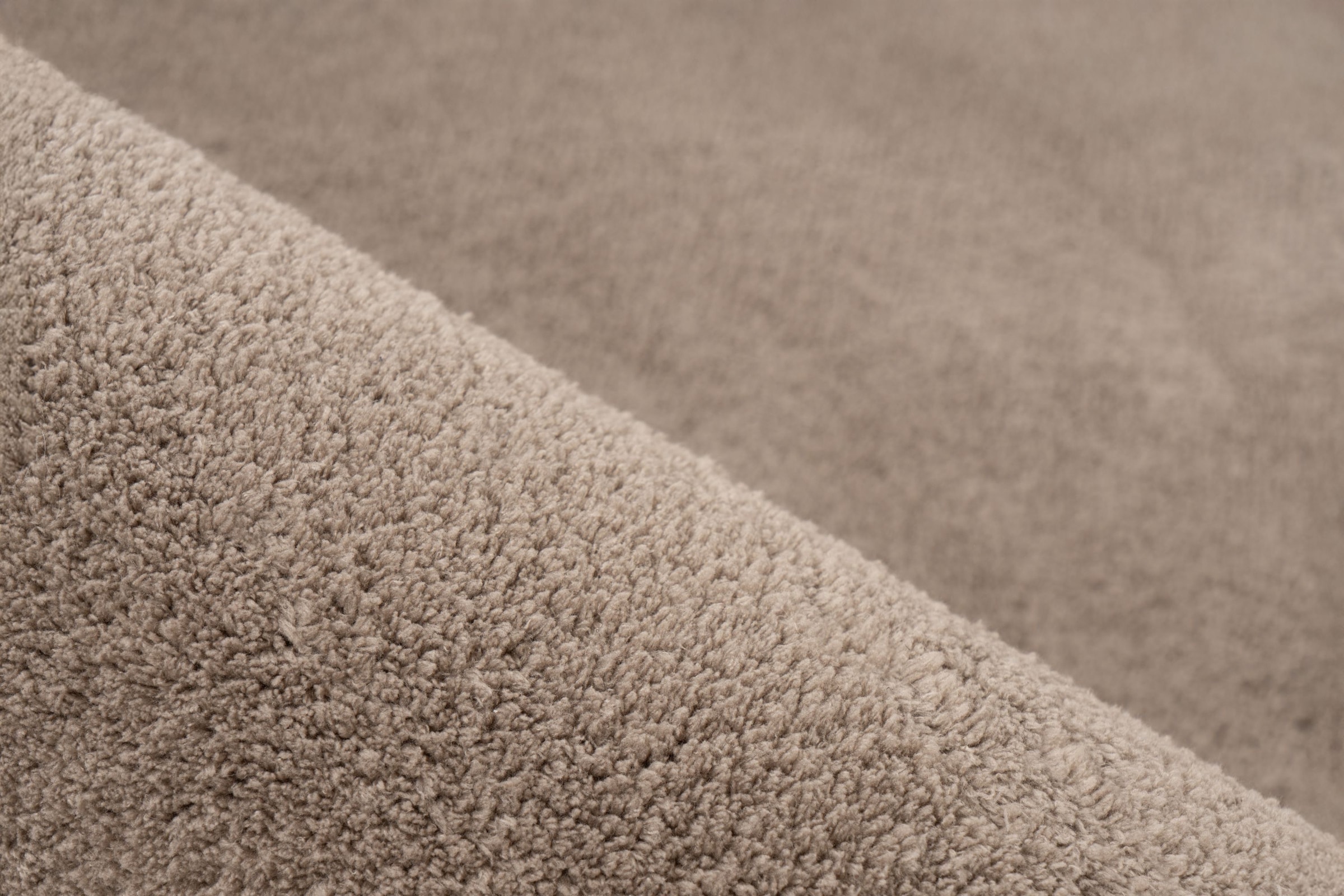 Kayoom Tapis »Earthquake 225« Rectangulaire 14 mm Höhe auch als Läufer, dichter uni Kurzflor, Wohnzimmer