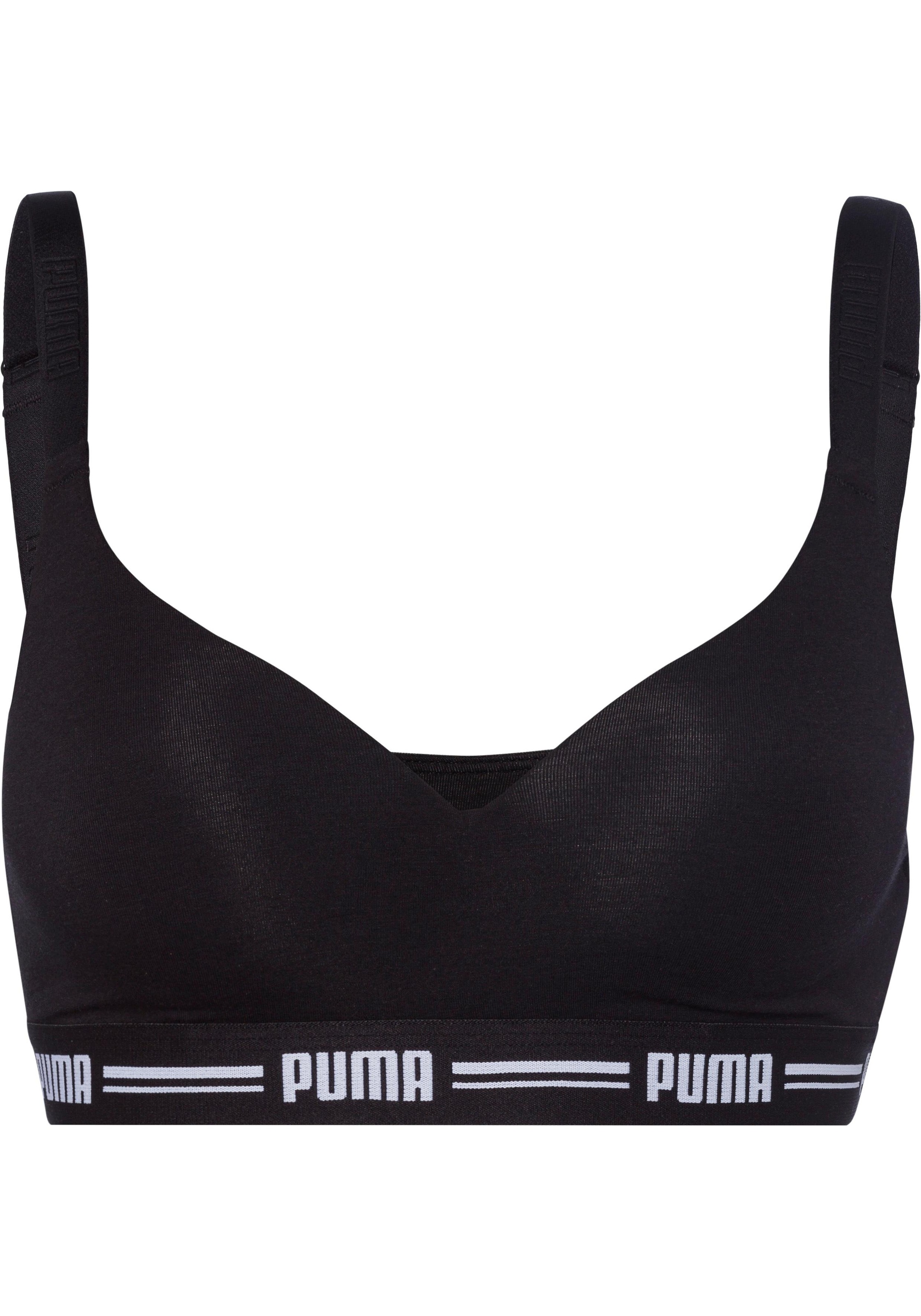 Image of PUMA Bralette »Iconic«, mit leicht gepaddeten Cups bei Ackermann Versand Schweiz