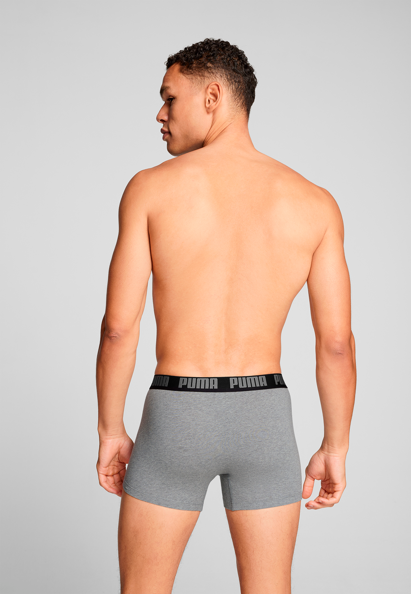 PUMA Boxers »PUMA MEN EVERYDAY BASIC BOXERS 2P« Paquet, 2er Pack,  mit Puma Webbund