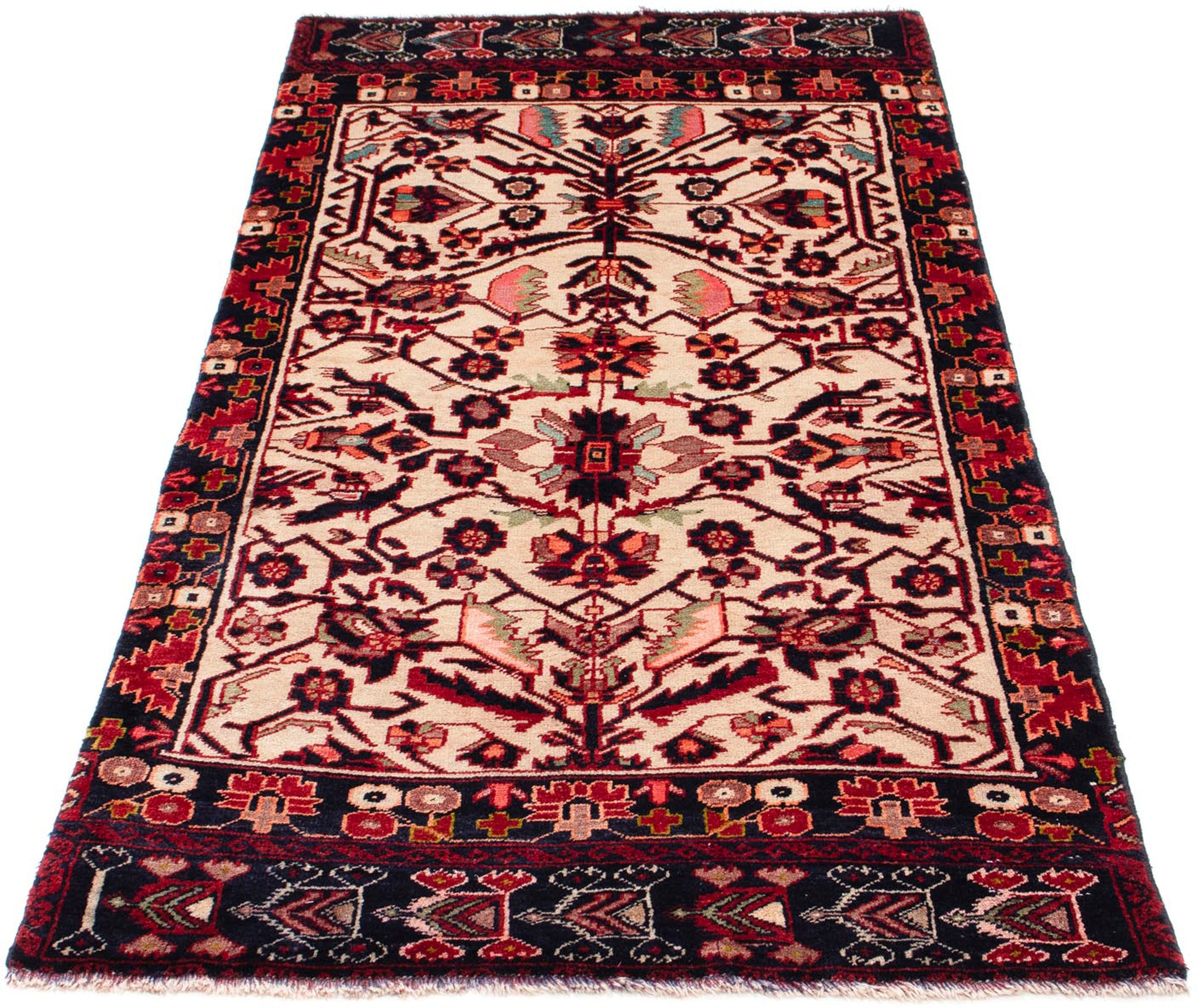 Image of morgenland Orientteppich »Belutsch - 164 x 80 cm - beige«, rechteckig, 8 mm Höhe, Wohnzimmer, Handgeknüpft, Einzelstück mit Zertifikat bei Ackermann Versand Schweiz