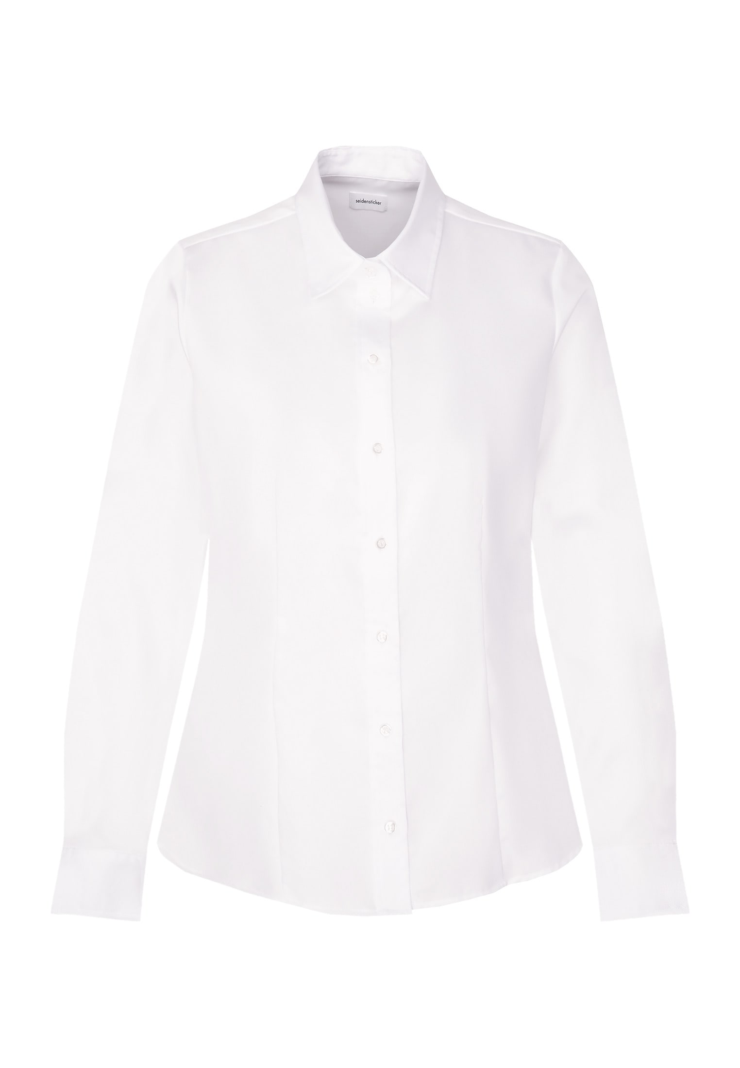 seidensticker Blouse chemise »Schwarze Rose« 1/1 Kragen Uni