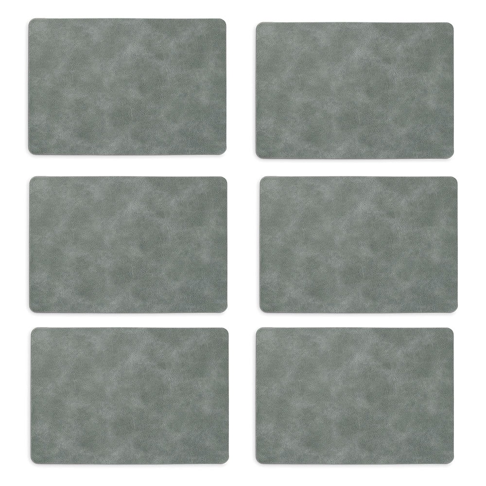Image of Zeller Present Platzset Kunstleder, 6-teilig, 30 x 42,5 cm