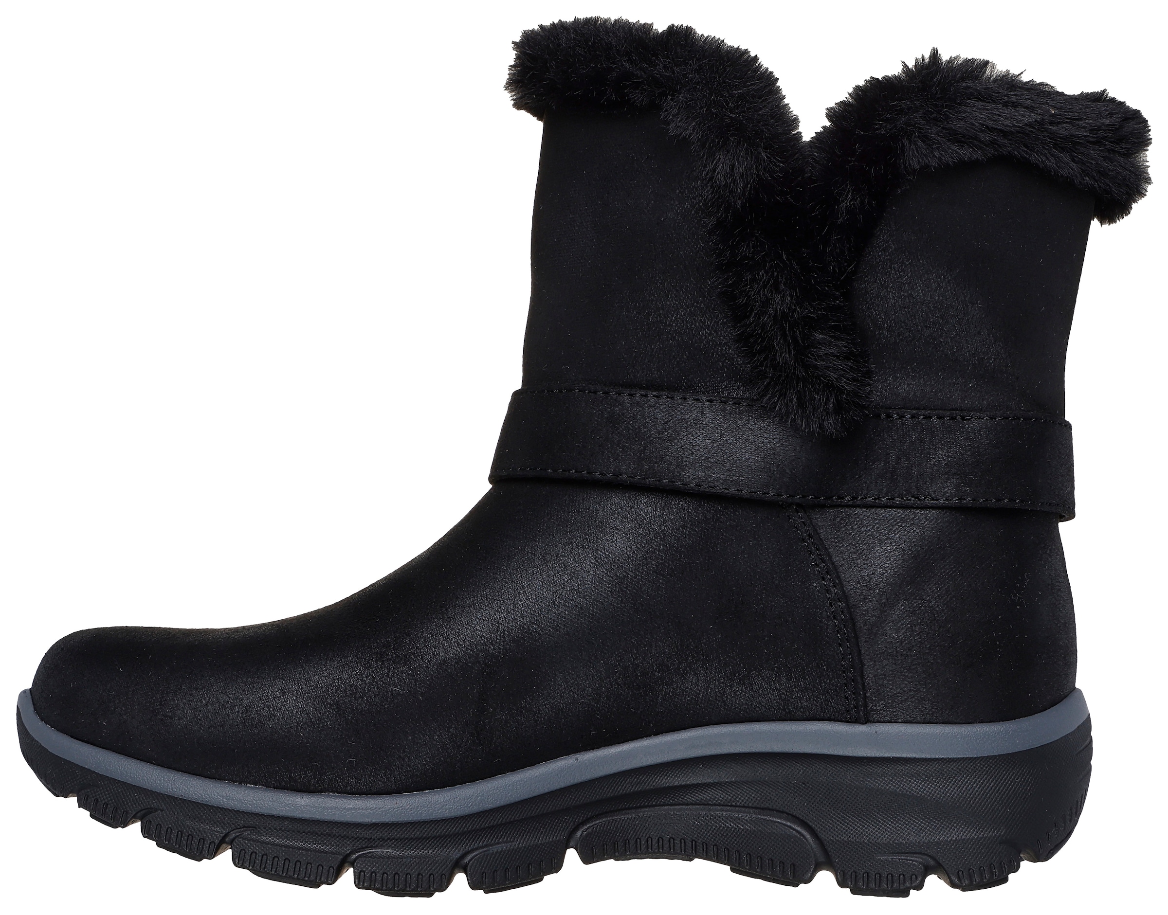 Skechers Winterstiefel »EASY GOING-DREAMERS MOVE«  Schlupfstiefel, Snowboots, Winterschuh mit Slip-Ins Schafteinstieg