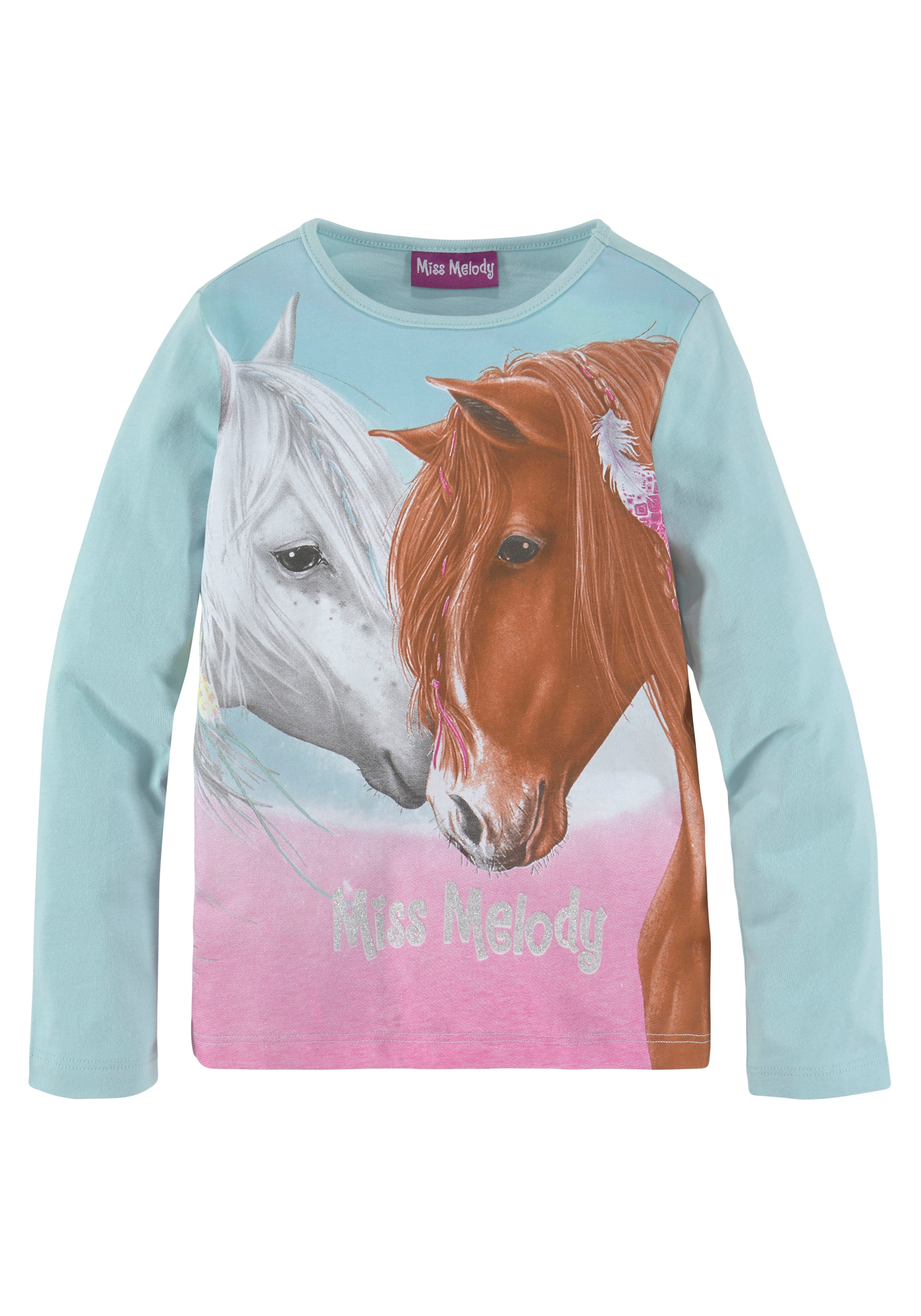 Pferde-Fans Langarmshirt, versandkostenfrei - Mindestbestellwert bestellen ohne Melody für Miss Modische