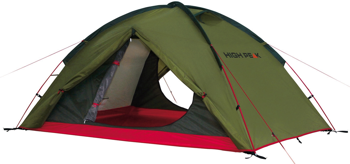 High Peak Kuppelzelt »Woodpecker 3«, 3 Personen, (Set, mit Transporttasche)