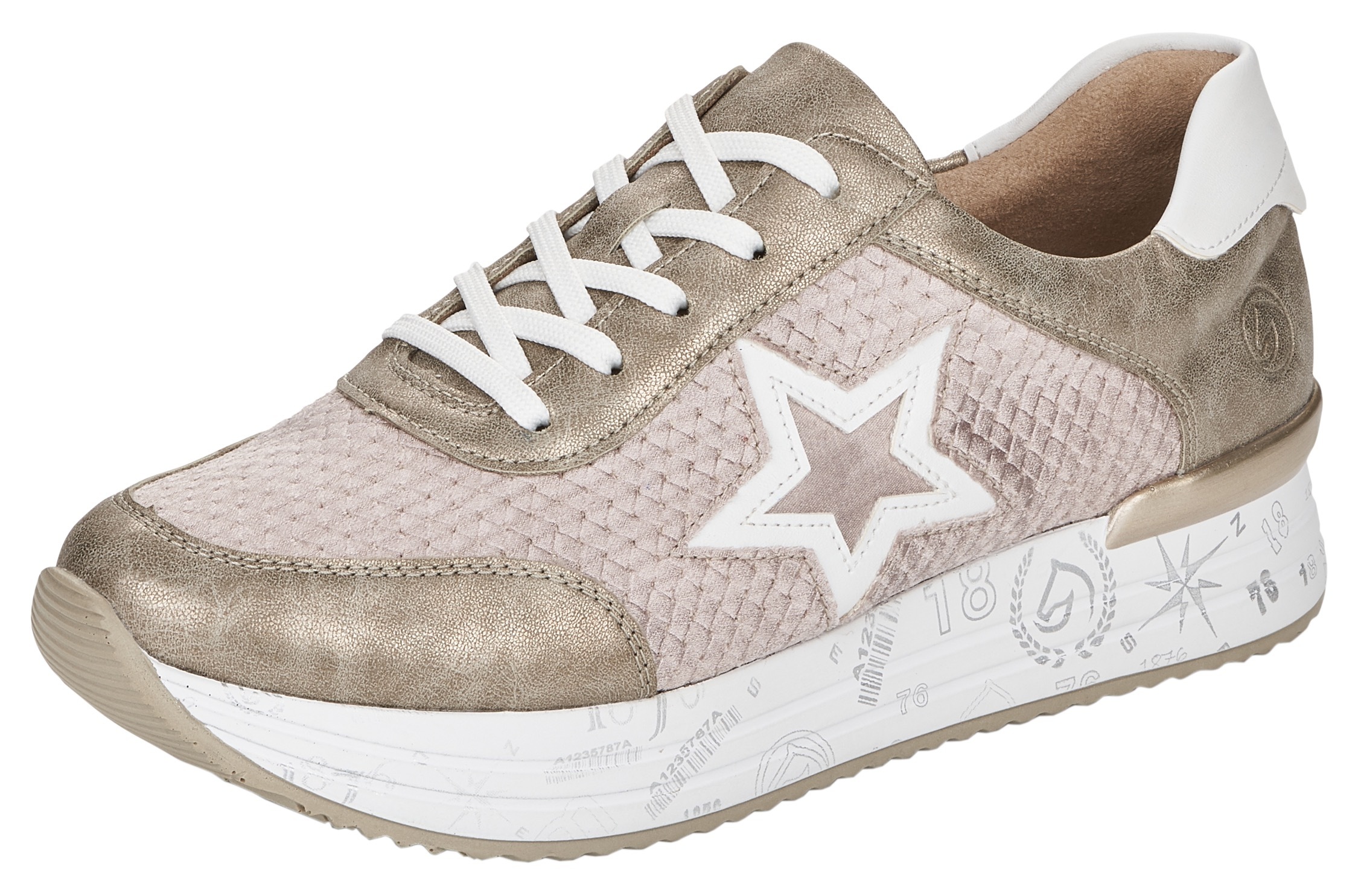 Image of Remonte Sneaker, mit schöner Stern-Applikation bei Ackermann Versand Schweiz