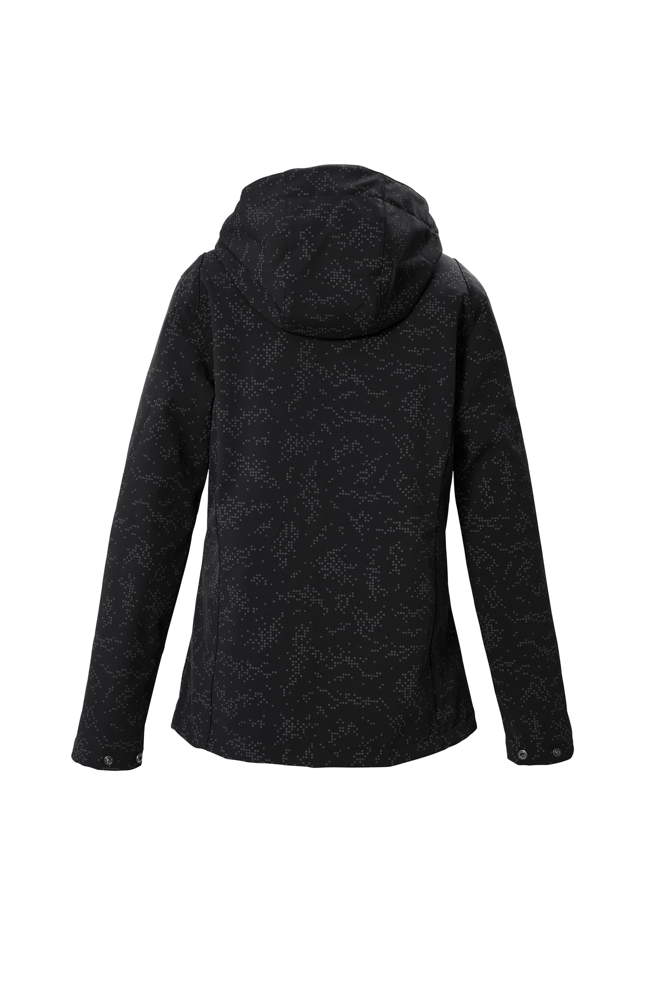 Killtec Veste softshell pour enfants, avec capuche réglable, coupe-vent, déperlant