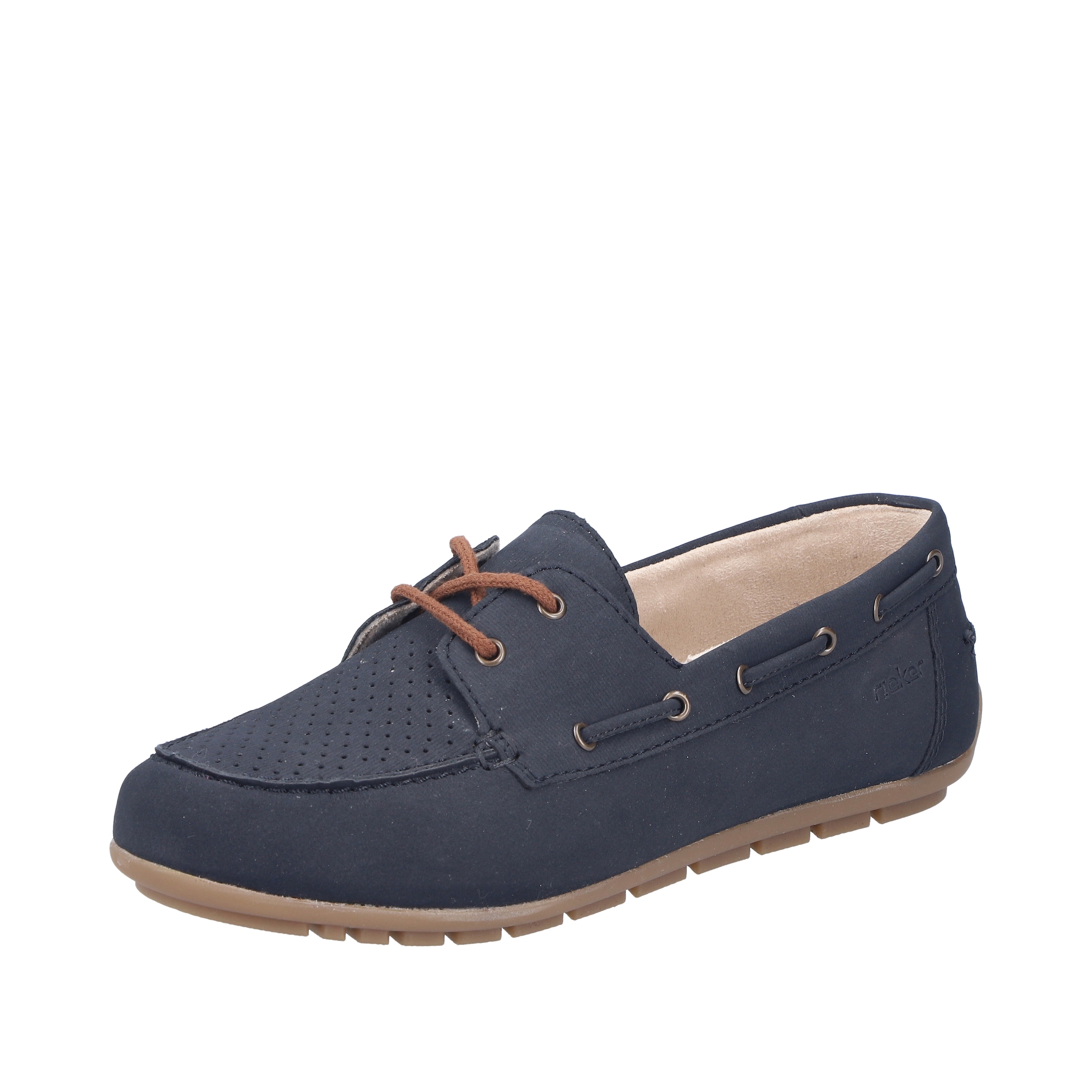 Image of Rieker Bootsschuh Mokassin, Schnürschuh, Halbschuh mit weicher Innensohle