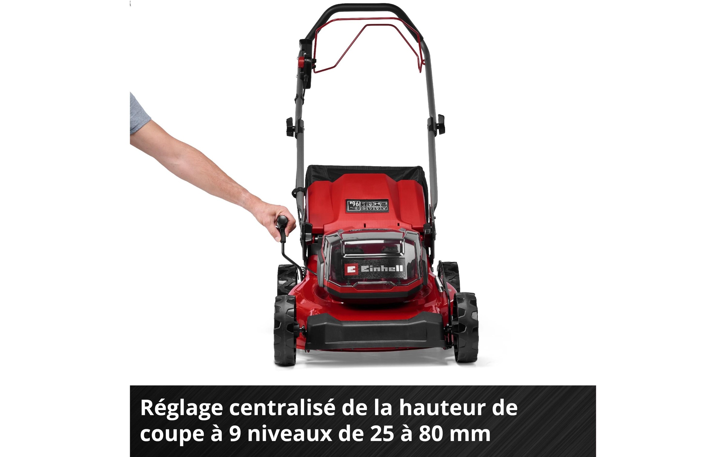 Einhell Akkurasenmäher »GC-CM 36/46 S Li BL (2x4,0Ah)« Inkl. 2x 4,0Ah Akku