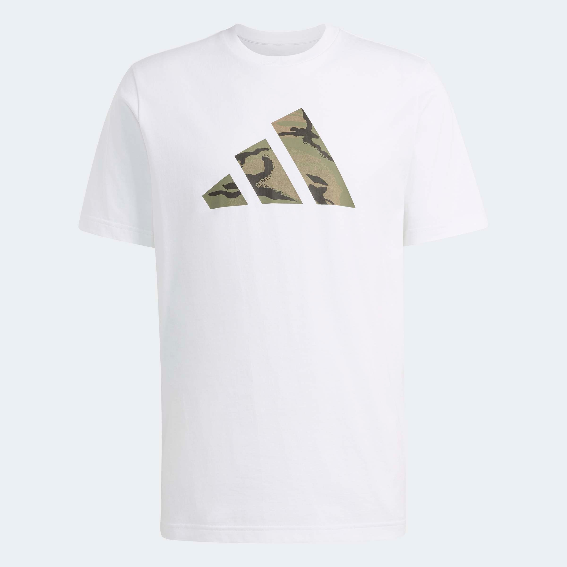 adidas Sportswear T-Shirt »M CAMO LOGO T« mit Rundhalsausschnitt, ohne Verschluss, aus Baumwolle, normale Länge