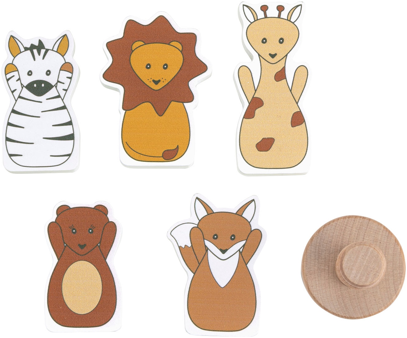 Hauck Greifspielzeug »Play Fun Fair S, hauck Animals« für Hauck Play Tray