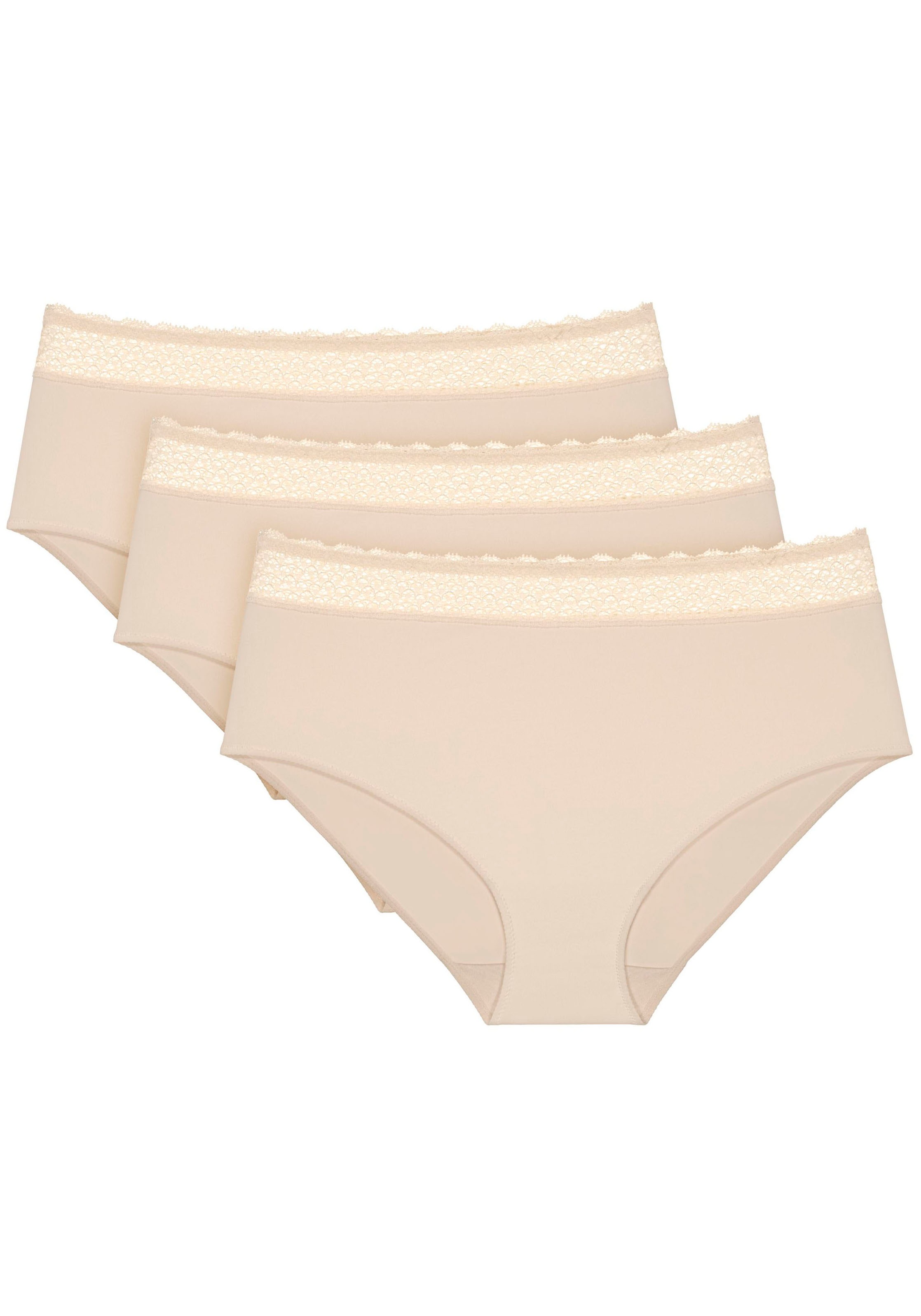 Image of Triumph Midislip "Feel of Modal Midi 3P" 3er Pack, sehr weich, höherer Schnitt