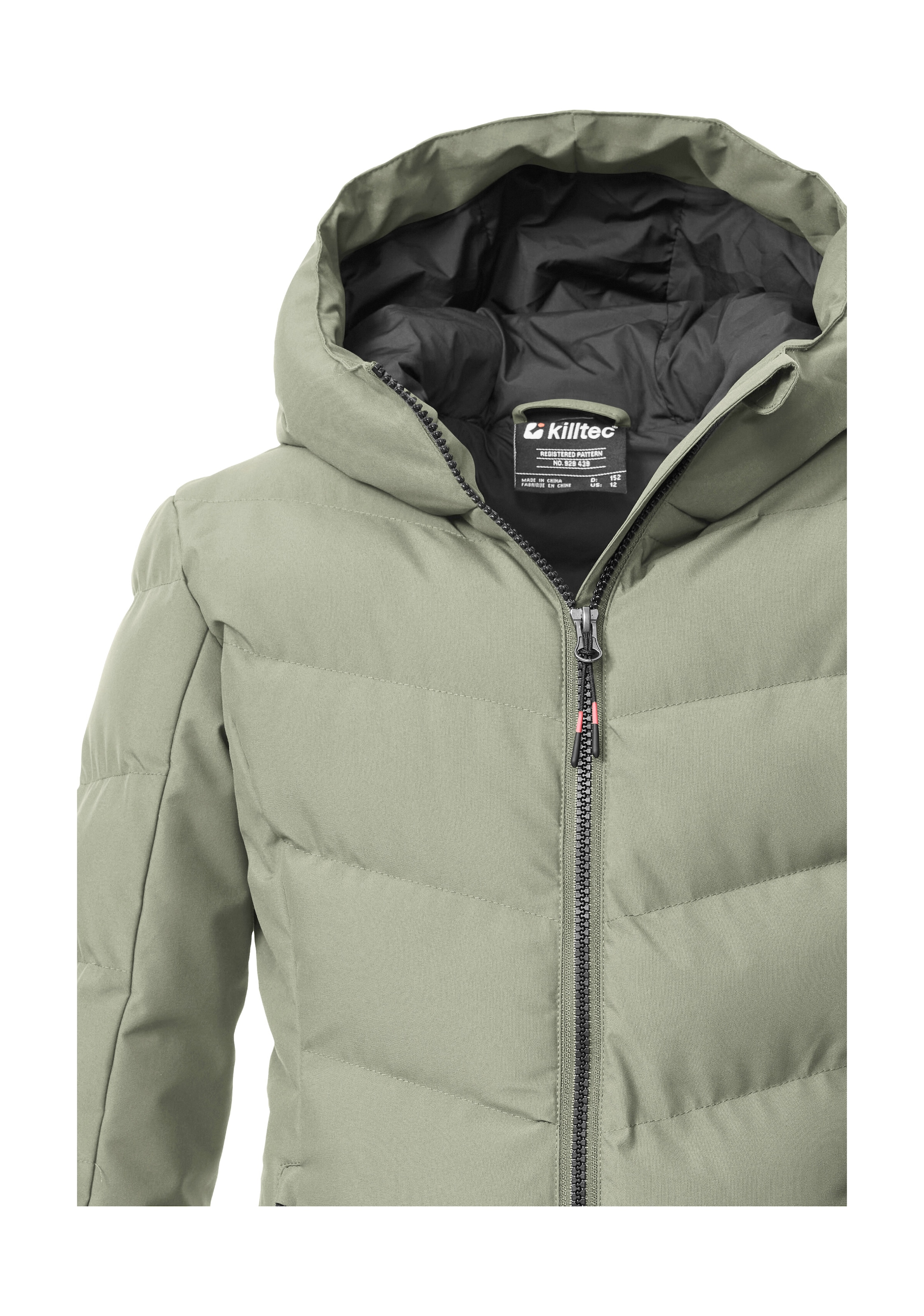 Killtec Steppjacke »KOW 220 GRLS QLTD JCKT« Winddichte, wasserabweisende Kinderjacke mit verstellbaren Bündchen