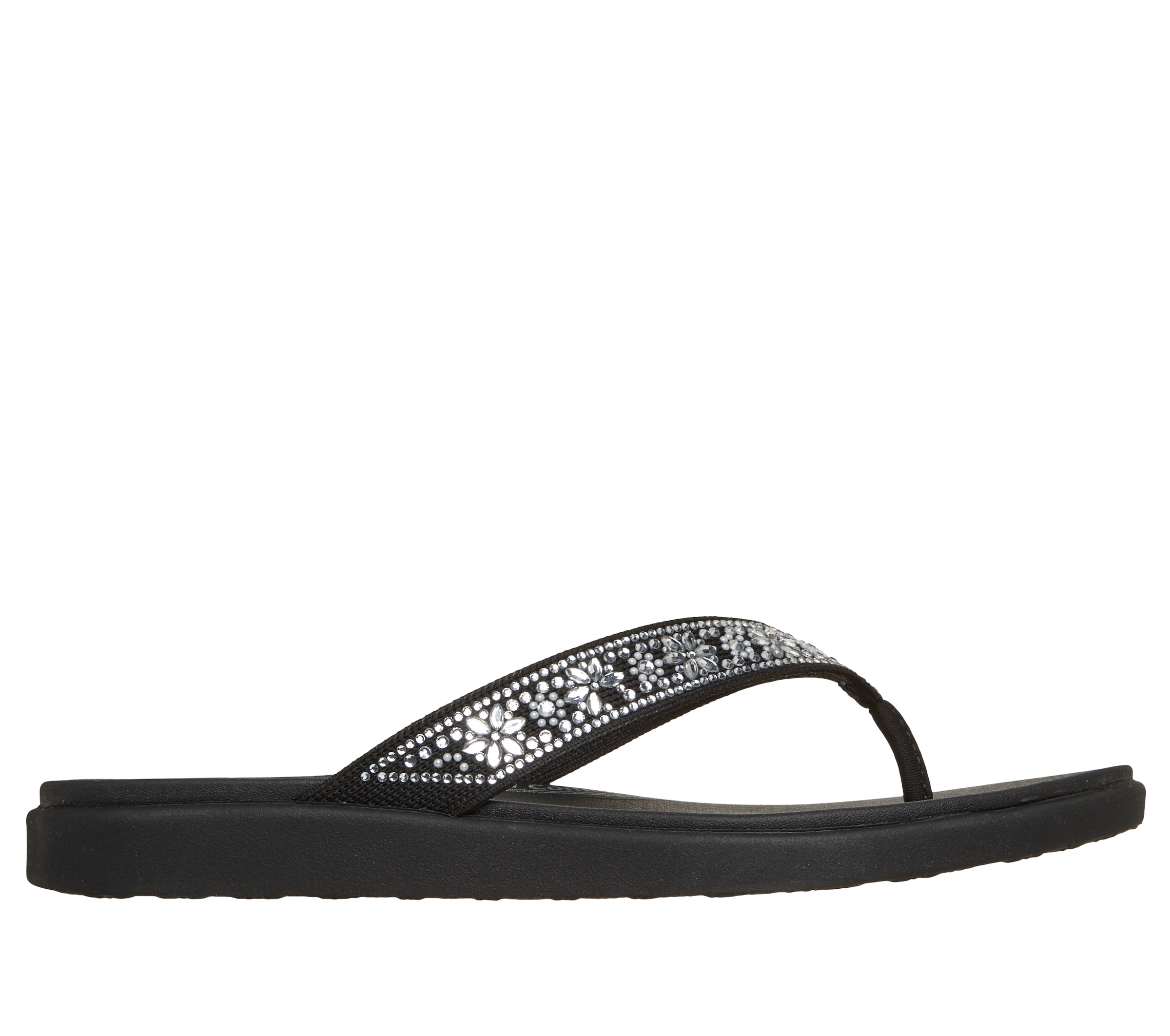 Skechers Séparateur d'orteils »MEDITATION LUXE«  Chaussure d'été, de plage, de vacances avec pierres scintillantes