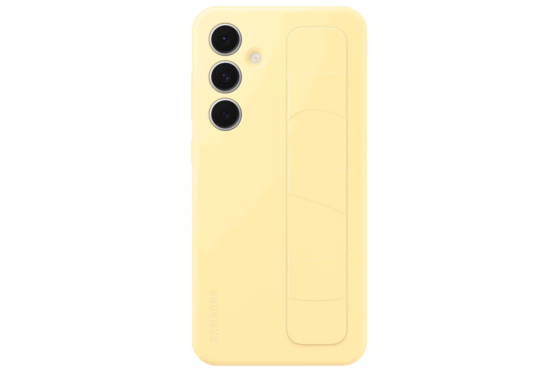 Samsung Handyhülle »Standing Grip Case für Samsung Galaxy S24 FE«, Backcover, Schutzhülle, Handyschutzhülle, Case, Schutzcase, stossfest