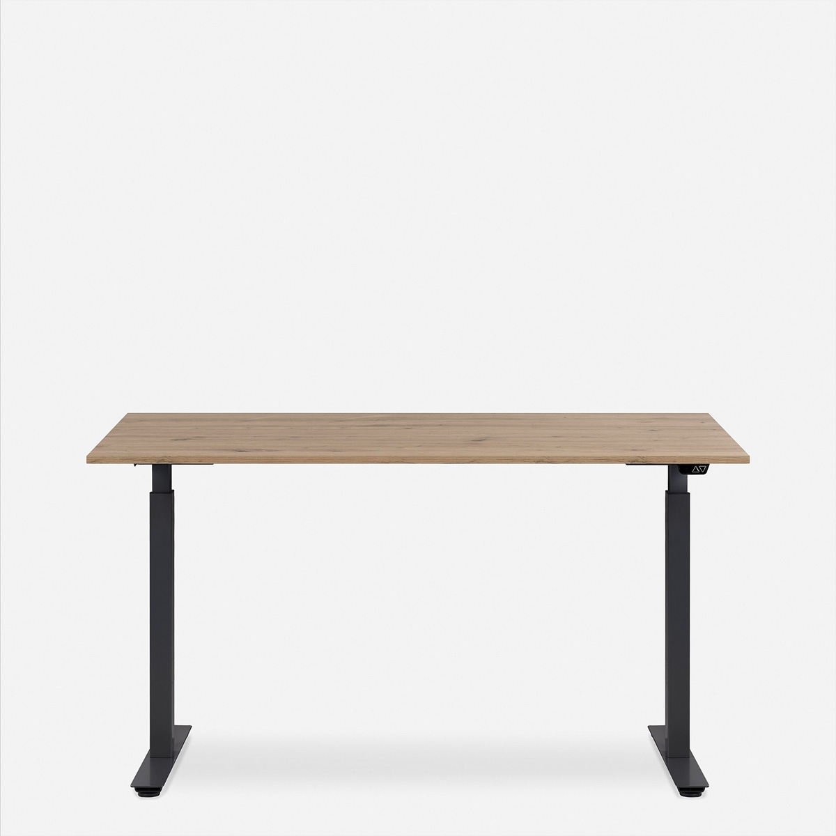 Schreibtische »WRK21 Schreibtisch Smart 120 x 80 cm, Höhenverstellbar, Kendal Eiche / Schwarz«