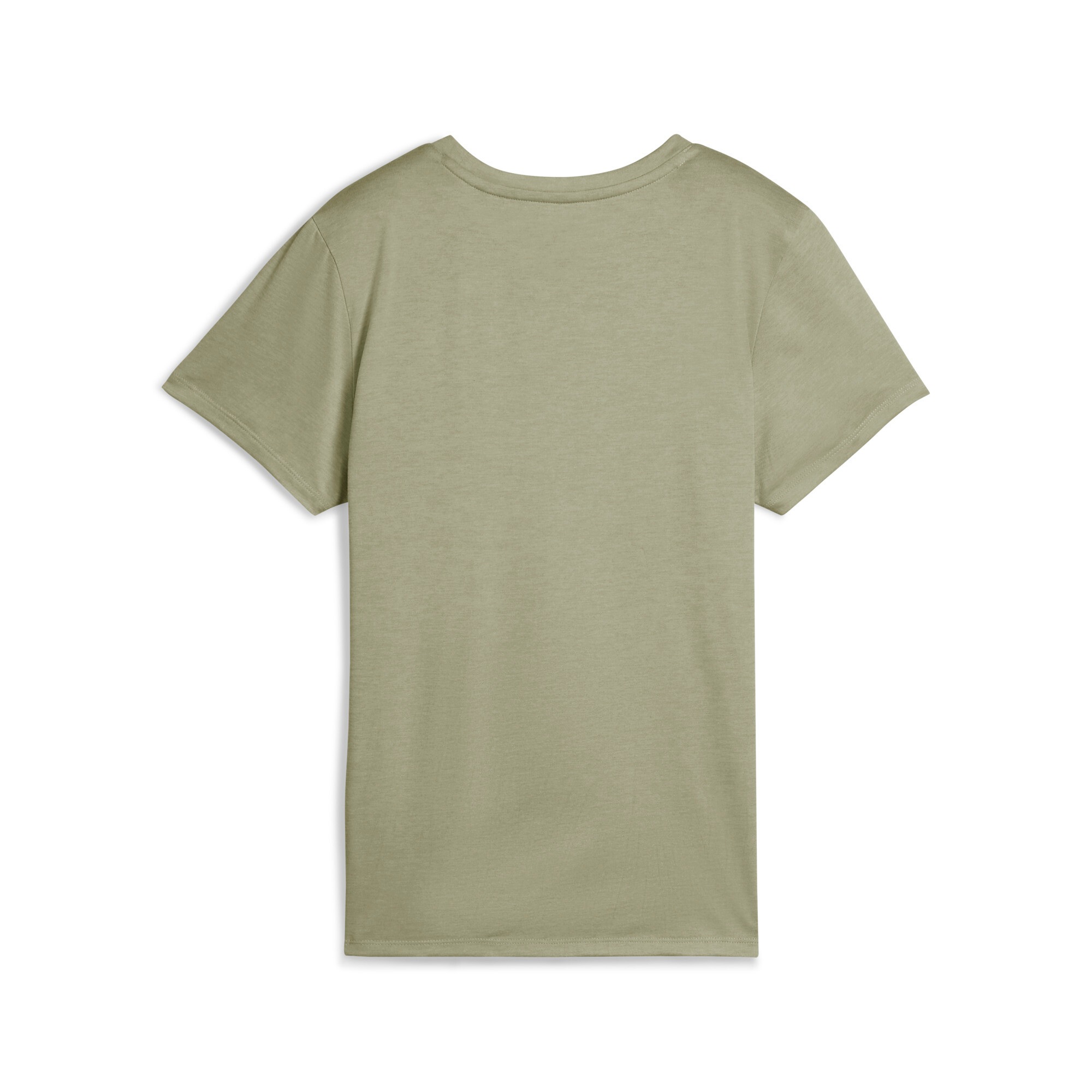 PUMA Trainingsshirt »W TAD ESSENTIAL HEATHER LOGO TEE«