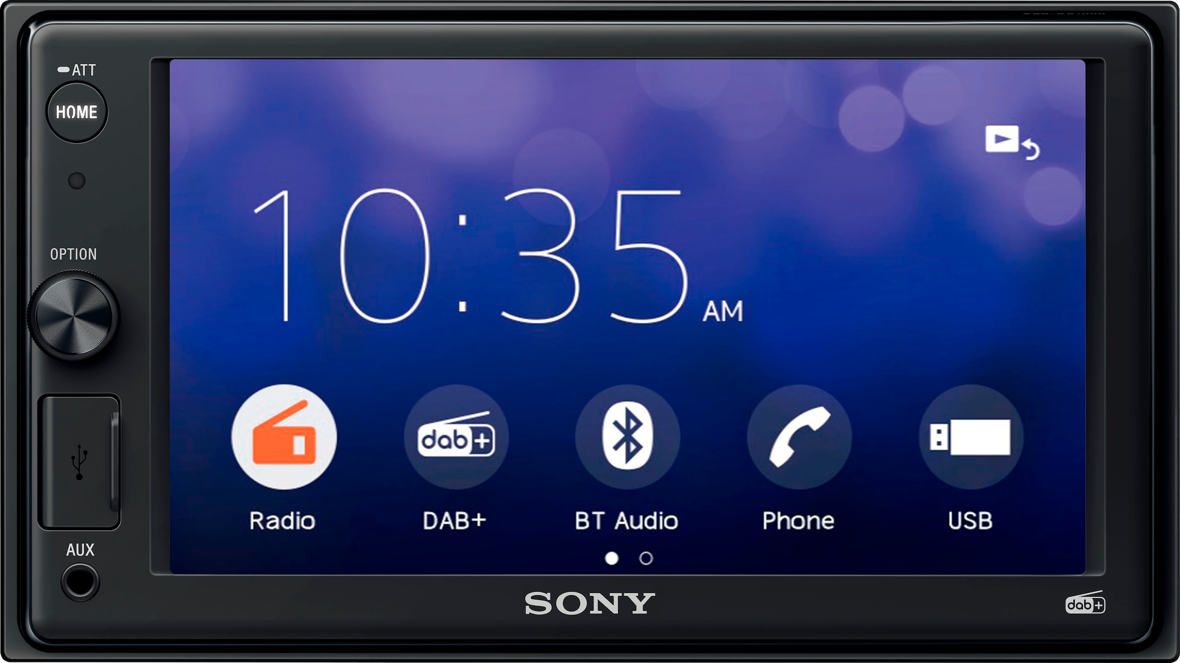 Sony Autoradio »XAV1550ANT«, (A2DP Bluetooth-AVRCP Bluetooth Digitalradio ( DAB+)-FM-Tuner 55 W) jetzt kaufen