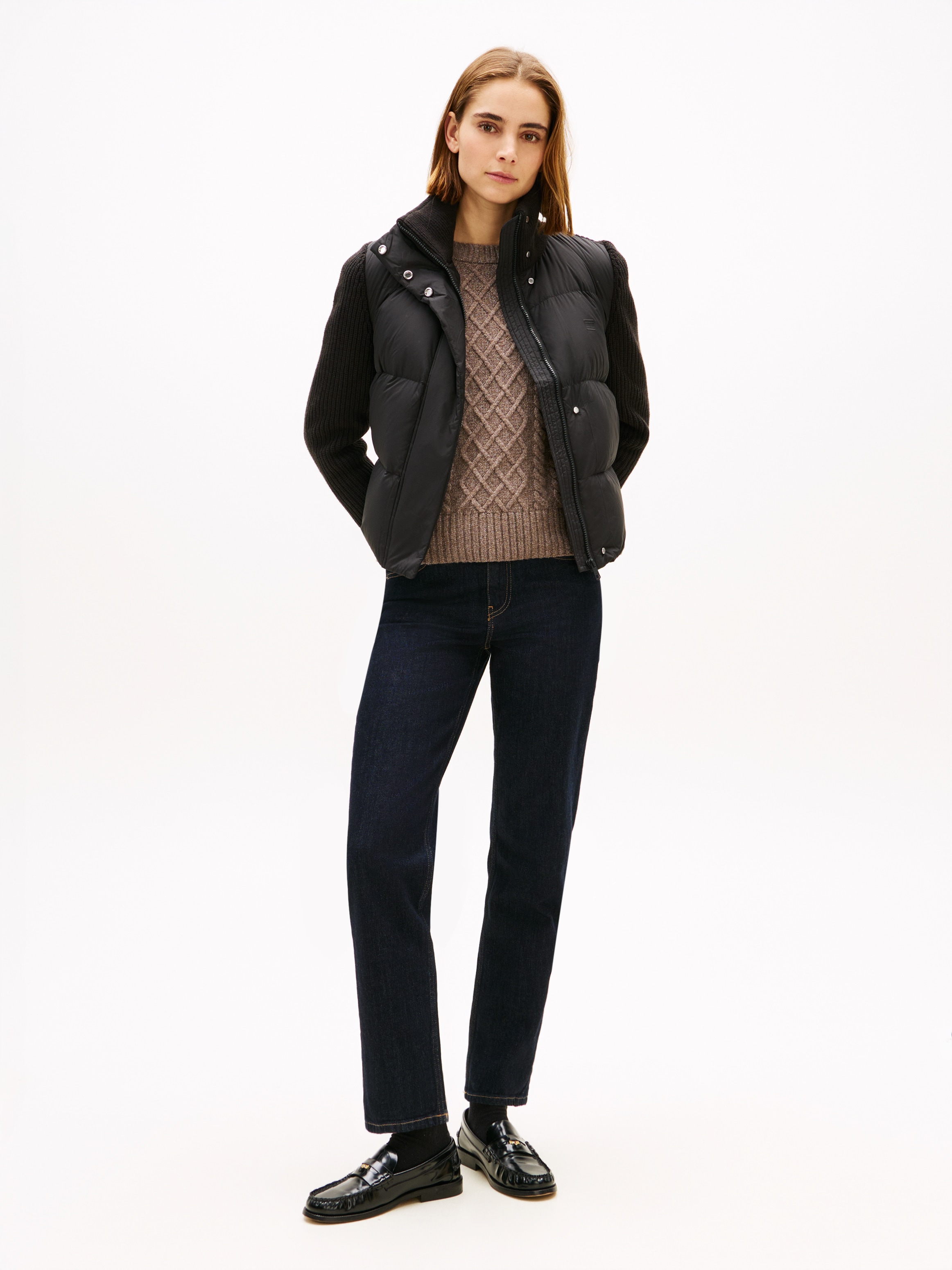 Tommy Hilfiger Veste matelassée »MODERN DOWN KNIT MIX REG JACKET«