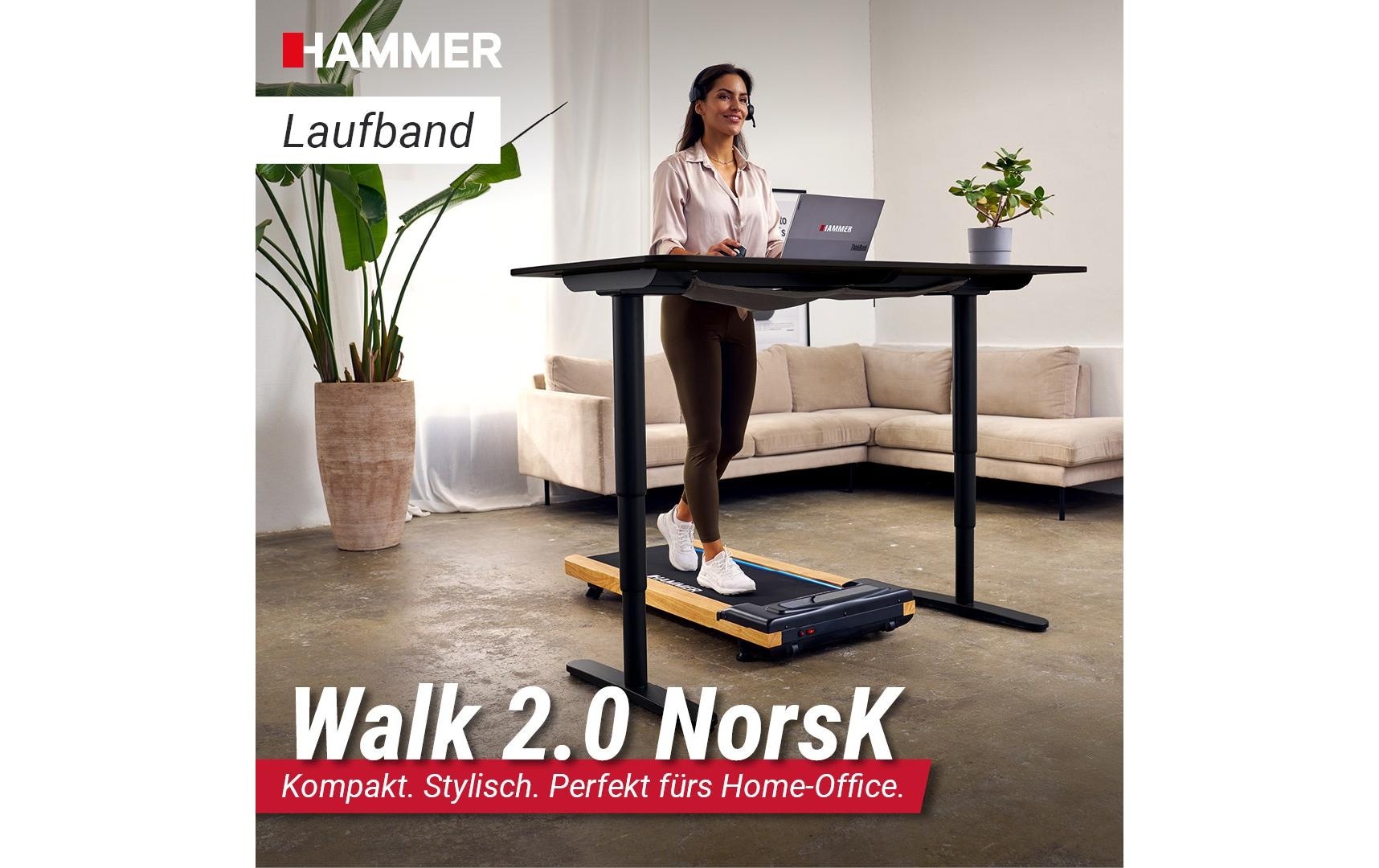 Hammer Tapis de course »Laufband Walk 2.0 NorsK«