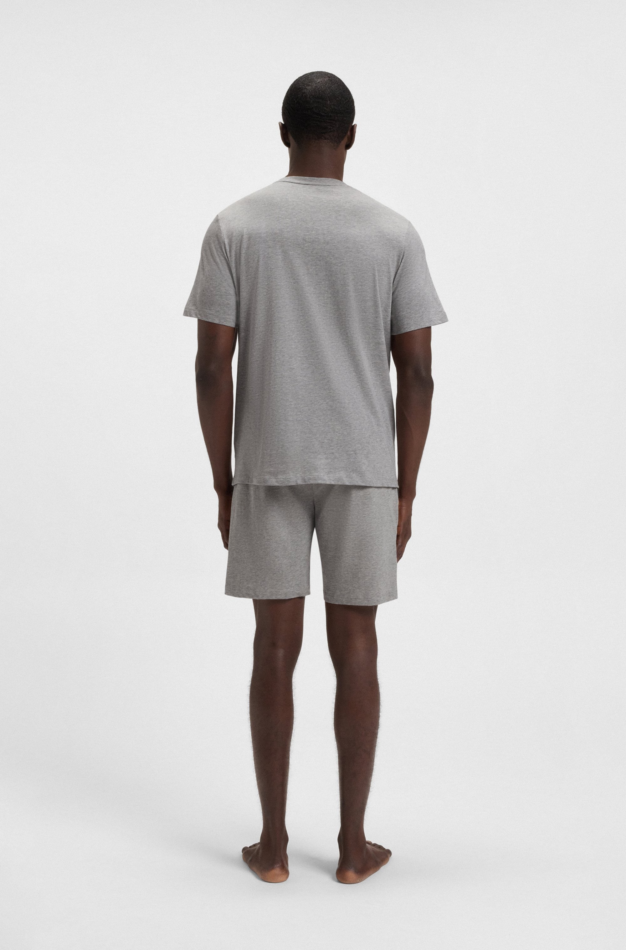 BOSS T-Shirt »Mix&Match T-Shirt R« mit BOSS Stickerei auf der Brust