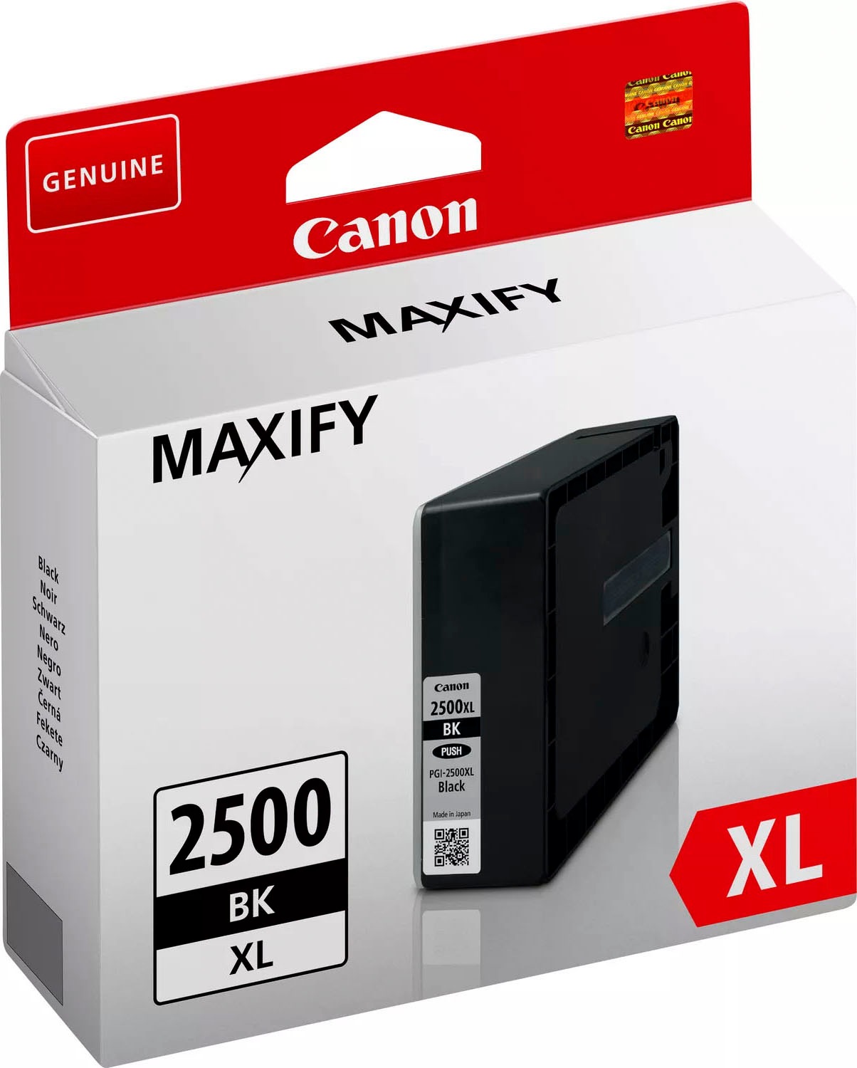 Canon Tintenpatrone »PGI-2500XL BK«, original Druckerpatrone 2500 schwarz XL