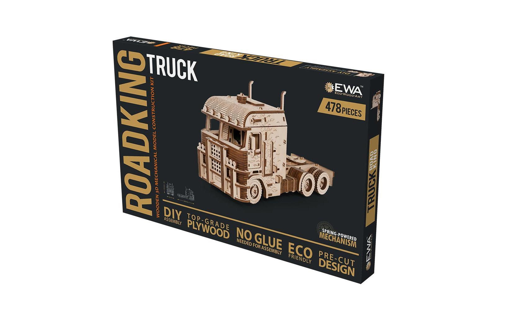   Modellbausatz »Eco-Wood-Art Sattelschlepper Road King« 478 Stk. tlg.