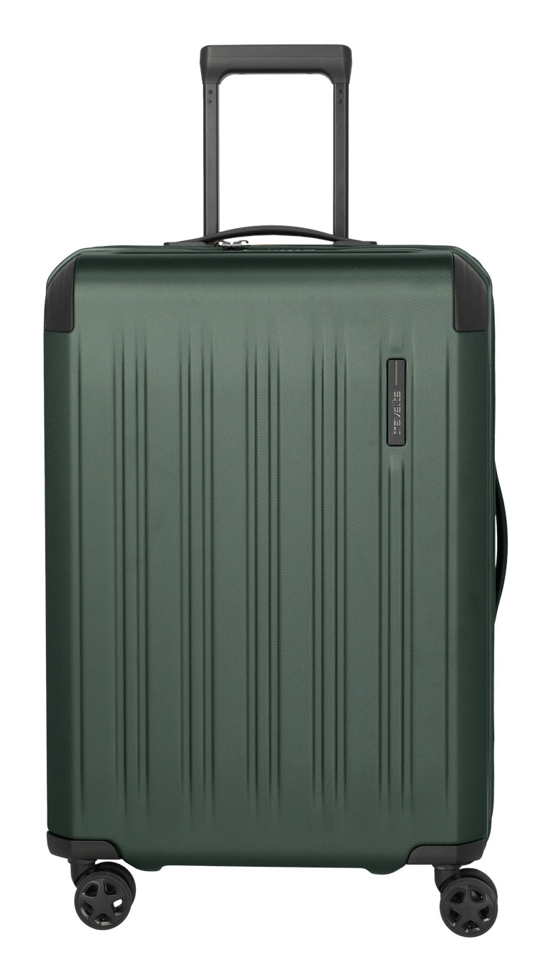 travelite Kit trolley »DYNAMIIC 3-teilig Hartschale« coque rigide ABS et extension de volume
