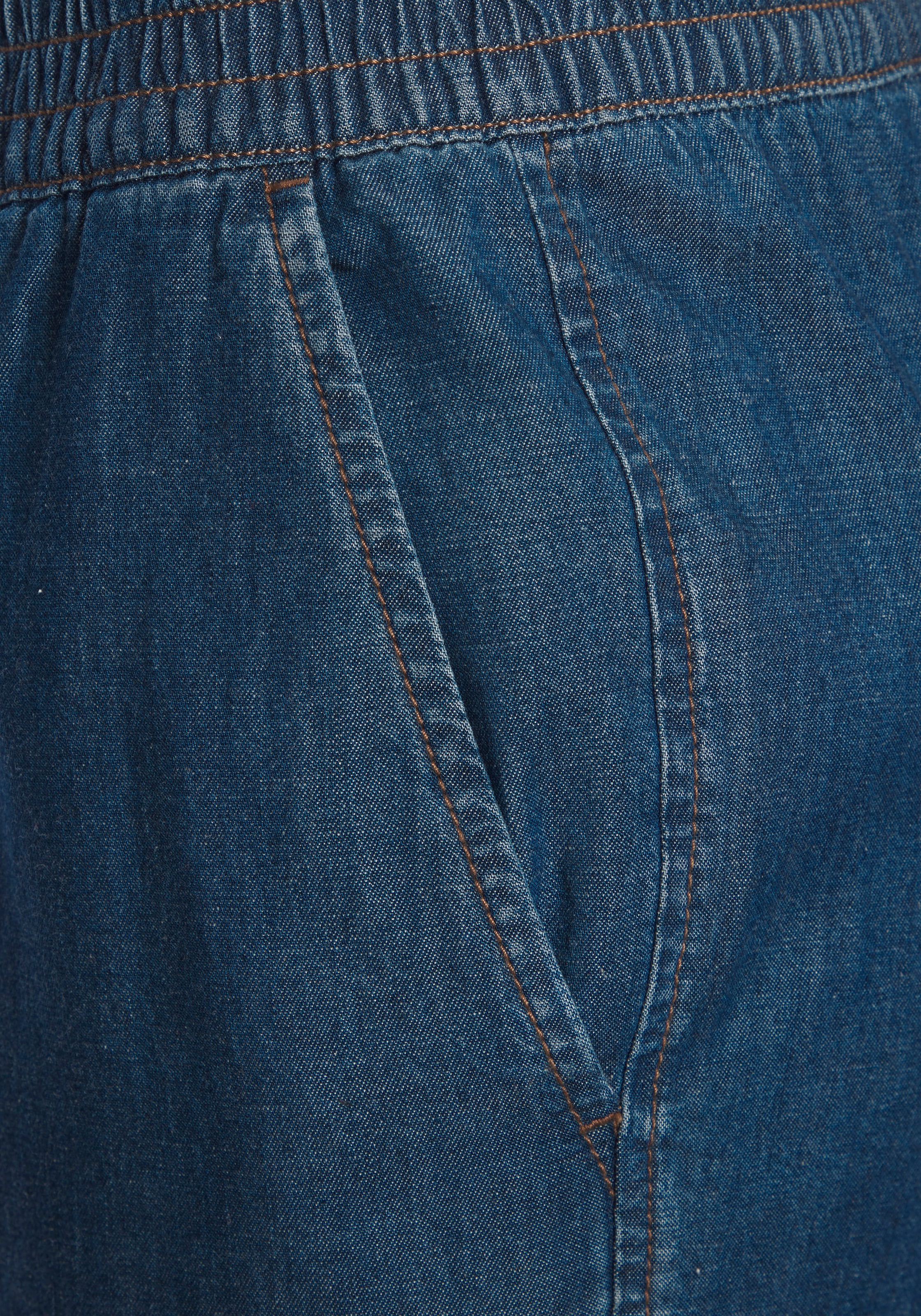 H.I.S Jogger Pants  gerade geschnitten, in Denim Optik