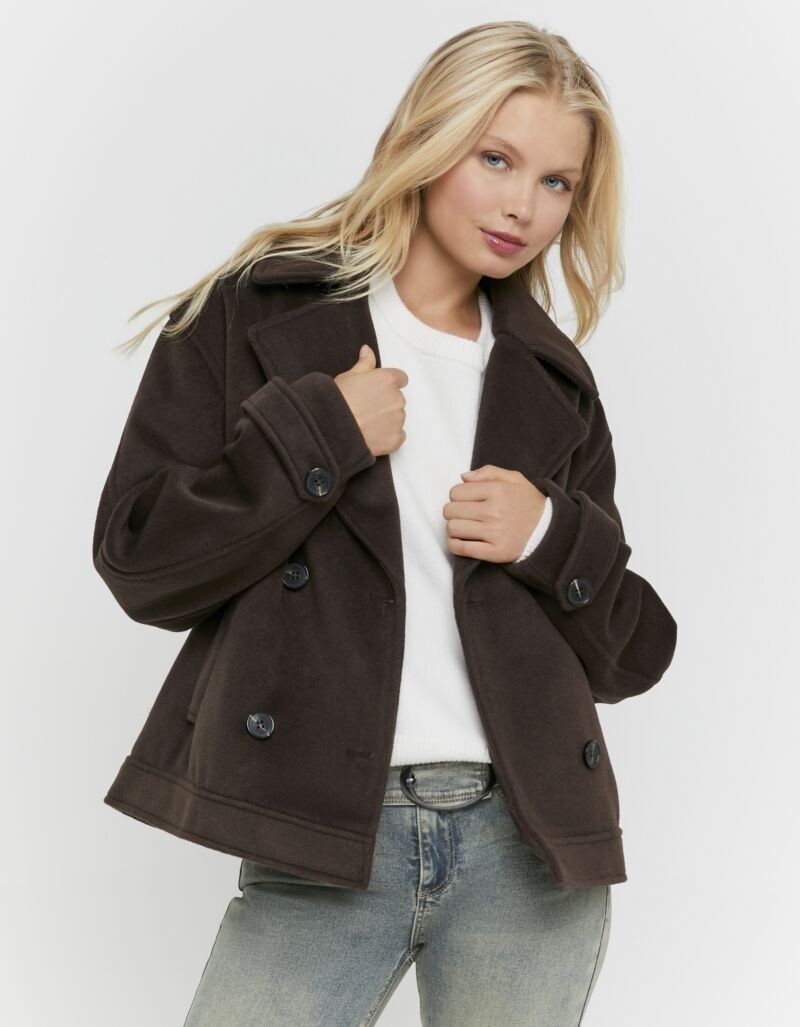 Tally Weijl Veste courte »SCOPEVAVIANA« doppelreihig im oversized Fit mit breitem Revers