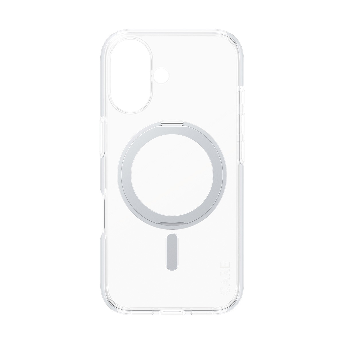 CARE by PanzerGlass Displayschutzglas »3-in-1 Protection, Ceramic Glass, Kickstand Case, Lens Cover«, für Apple iPhone 16, Displayschutzfolie, Schutzfolie, Bildschirmschutz, kratz- & stossfest