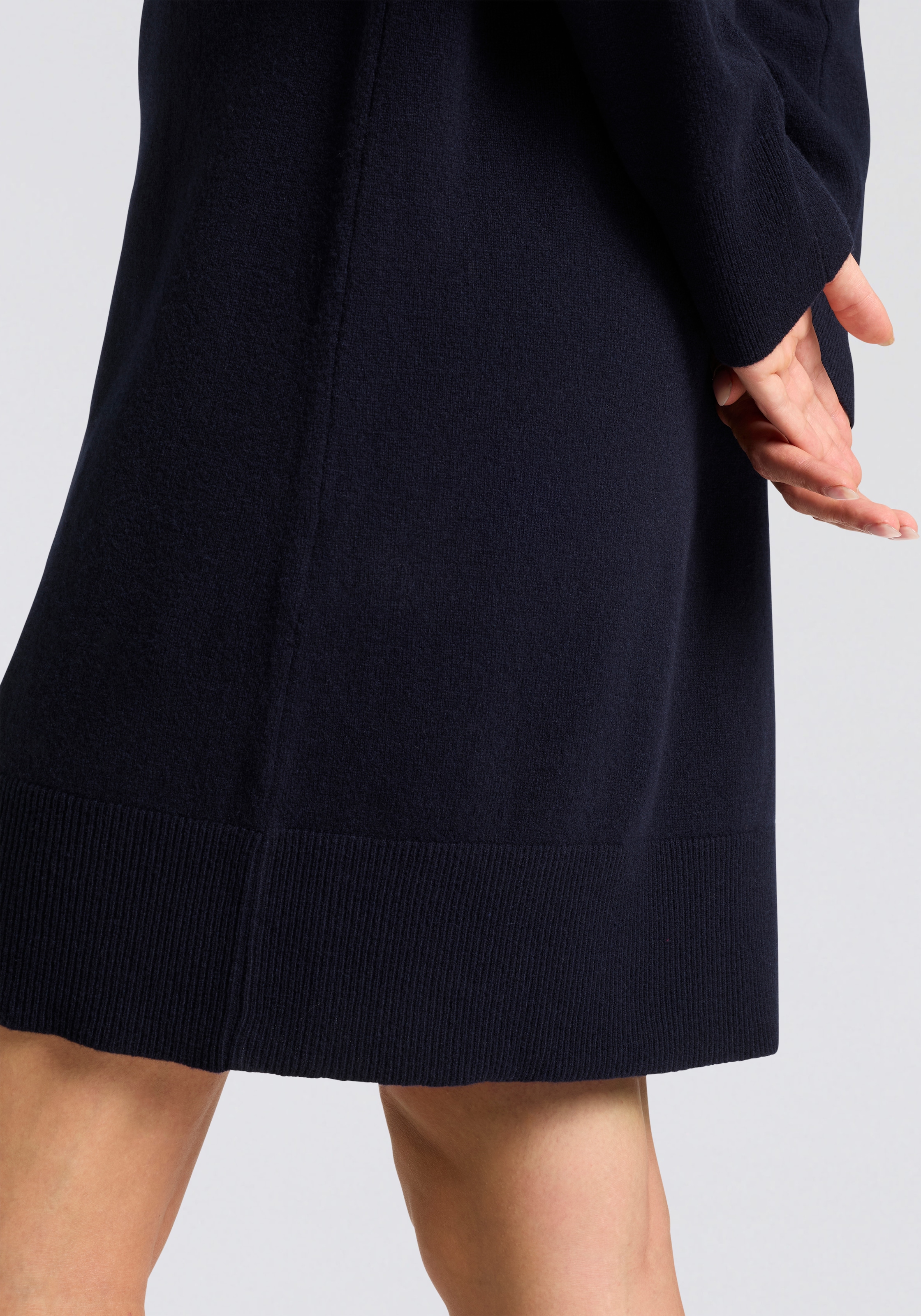 Gant Robe en tricot »SUPERFINE LAMBSWOOL KNIT« Winterkleid, relaxed fit, Rollkragen, aus reiner Wolle