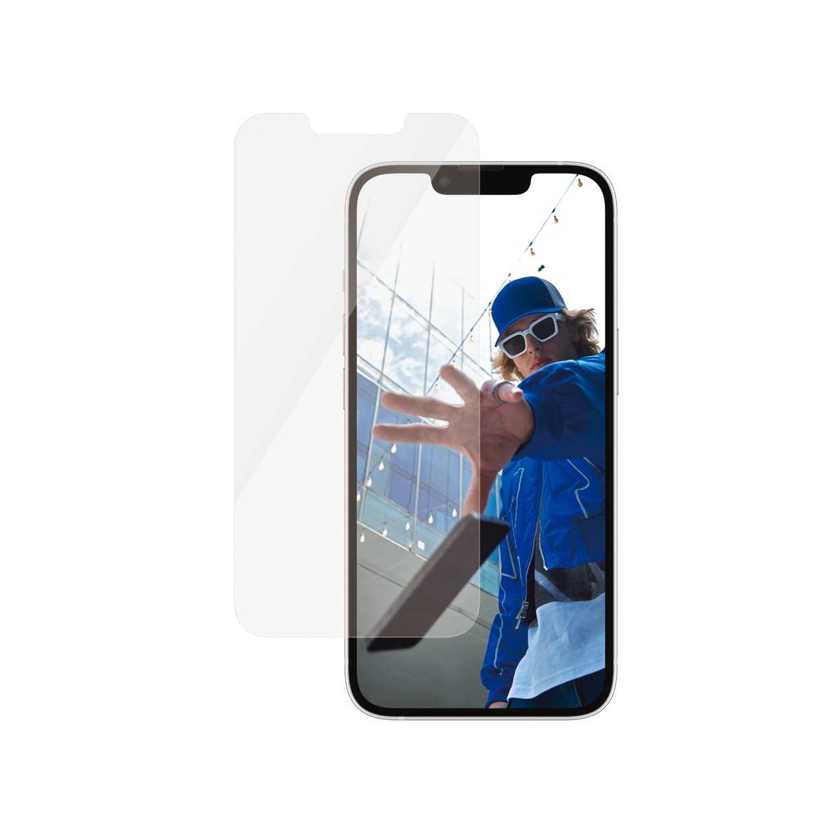 CARE by PanzerGlass Displayschutzglas »Classic Fit Screen Protection«, für Apple iPhone 16e, Displayschutzfolie, Schutzfolie, Bildschirmschutz, kratz- & stossfest