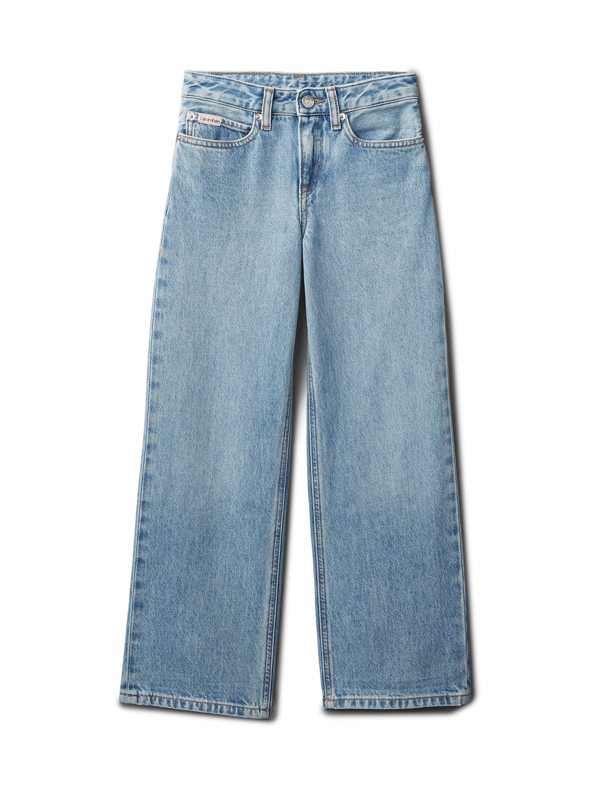Calvin Klein Jeans Jeans large »WIDE LEG JEANS« Regular fit pour enfants avec poches pratiques