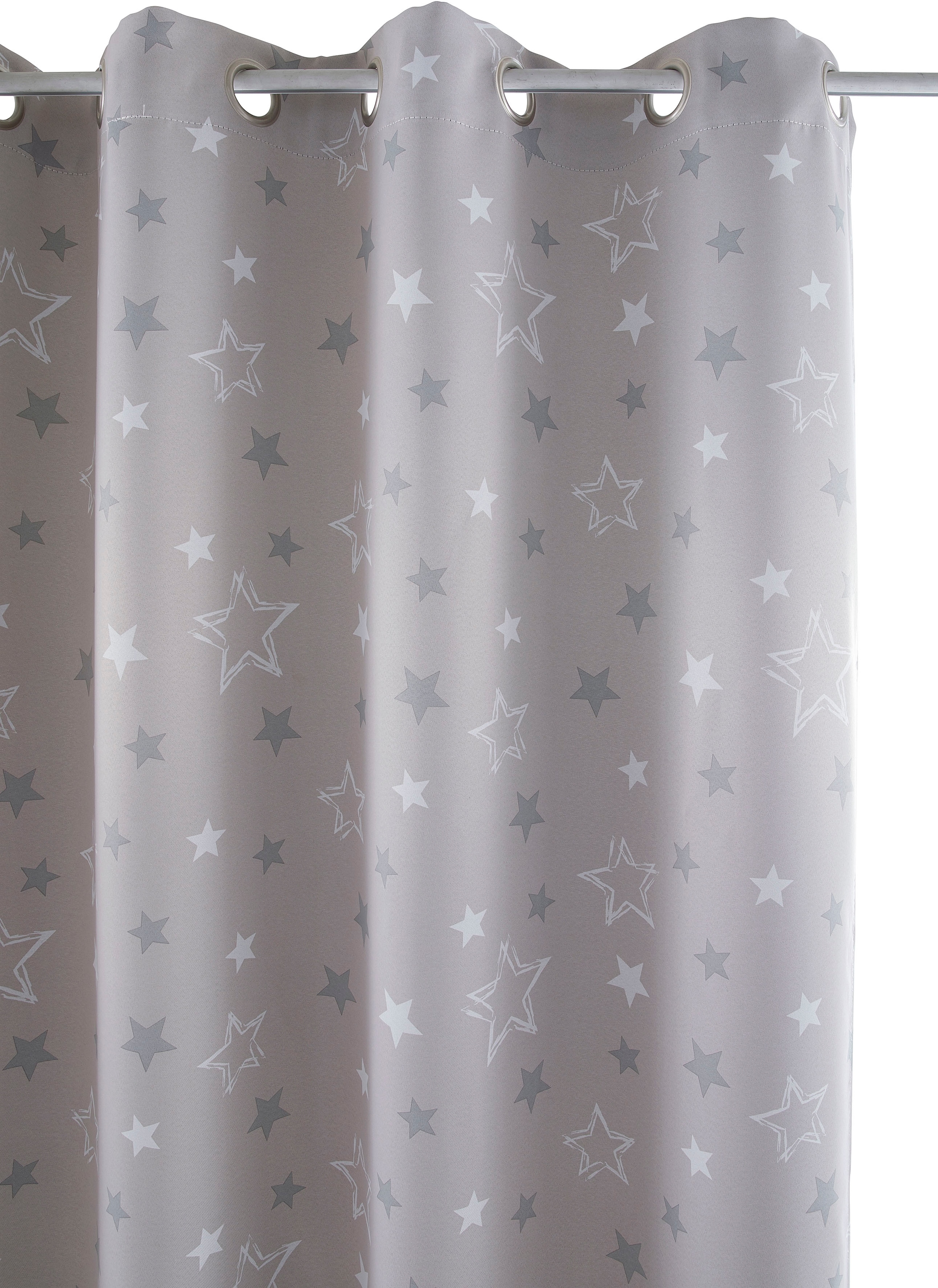 my home Vorhang »STARRY«, (1 St.), bedruckt, blickdicht, verschiedene Grössen