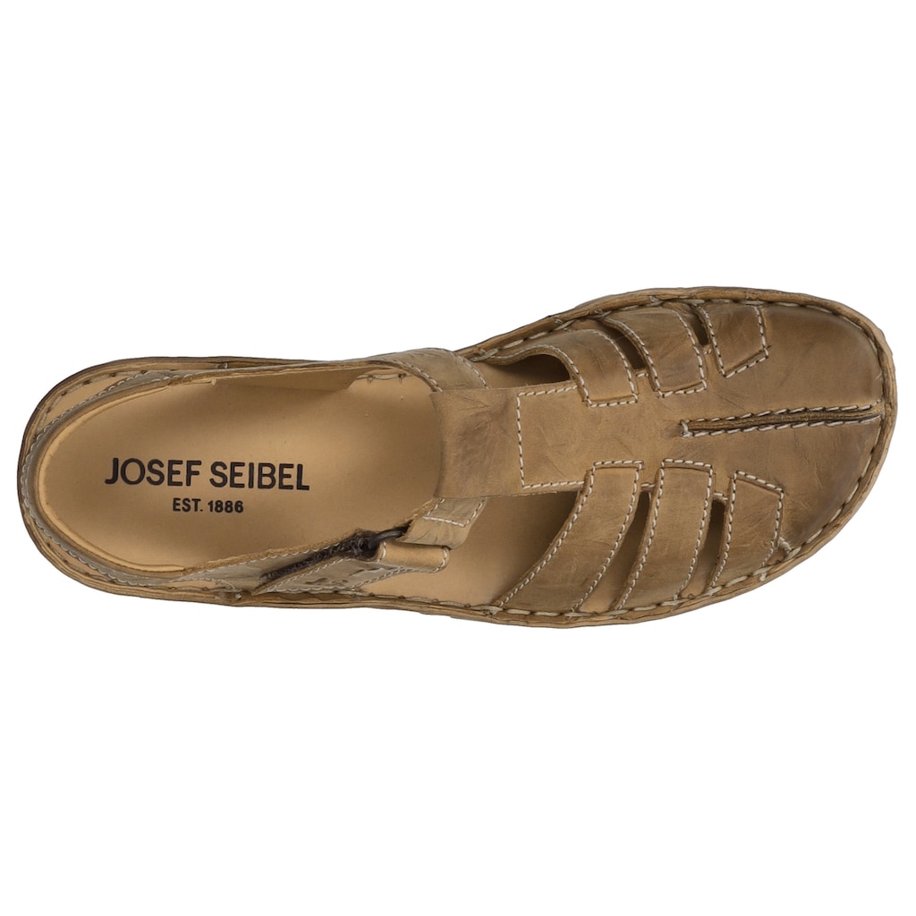 Josef Seibel Sandale »Rosalie 48«, Sommerschuh, Sandale, Blockabsatz,mit praktischem Klettverschluss