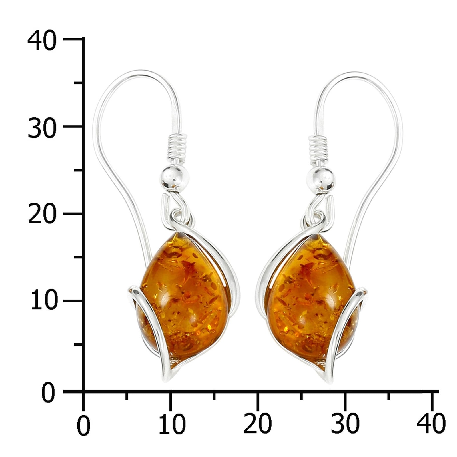 OSTSEE-SCHMUCK Paire de boucles d'oreilles »Ostsee-Schmuck Ohrhänger Romy Ohrhänger Romy«