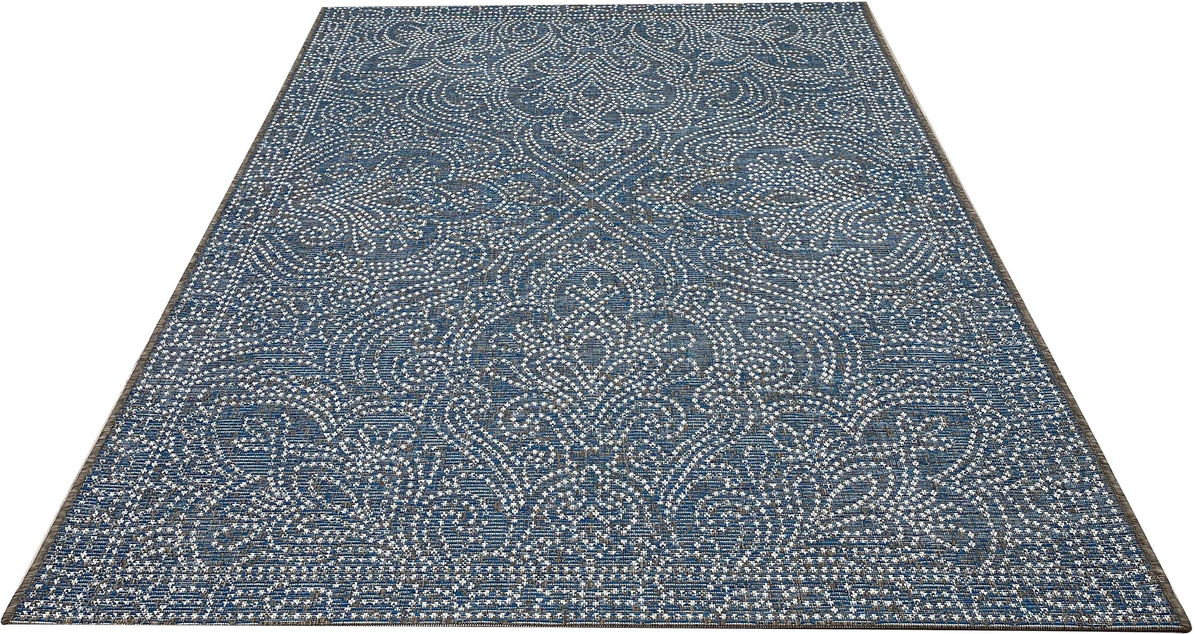 Image of Timbers Teppich »Gilbert«, rechteckig, 4 mm Höhe, In- und Outdoor geeignet, Flachgewebe, Sisal-Optik, Wohnzimmer, Terrasse, Balkon bei Ackermann Versand Schweiz