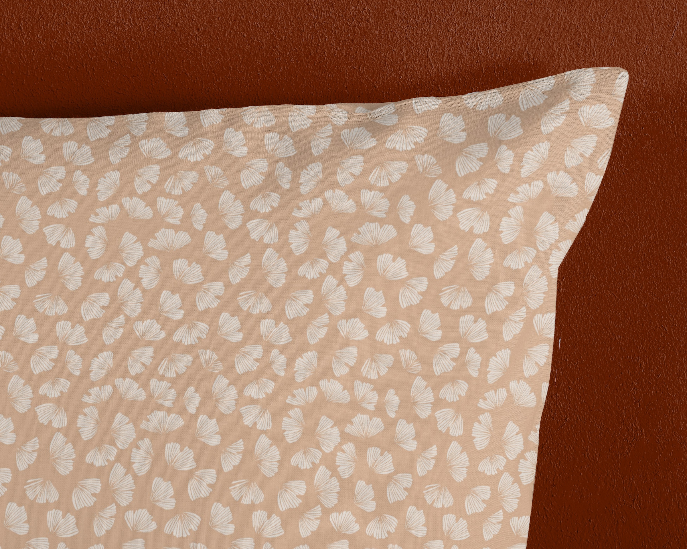 hip Kissenhülle »Quente«, (1 St., 1- 40x80 cm Kissenhülle), Baumwolle, Mako-Satin, 40x80, 1 Stück, Reissverschluss, Sand