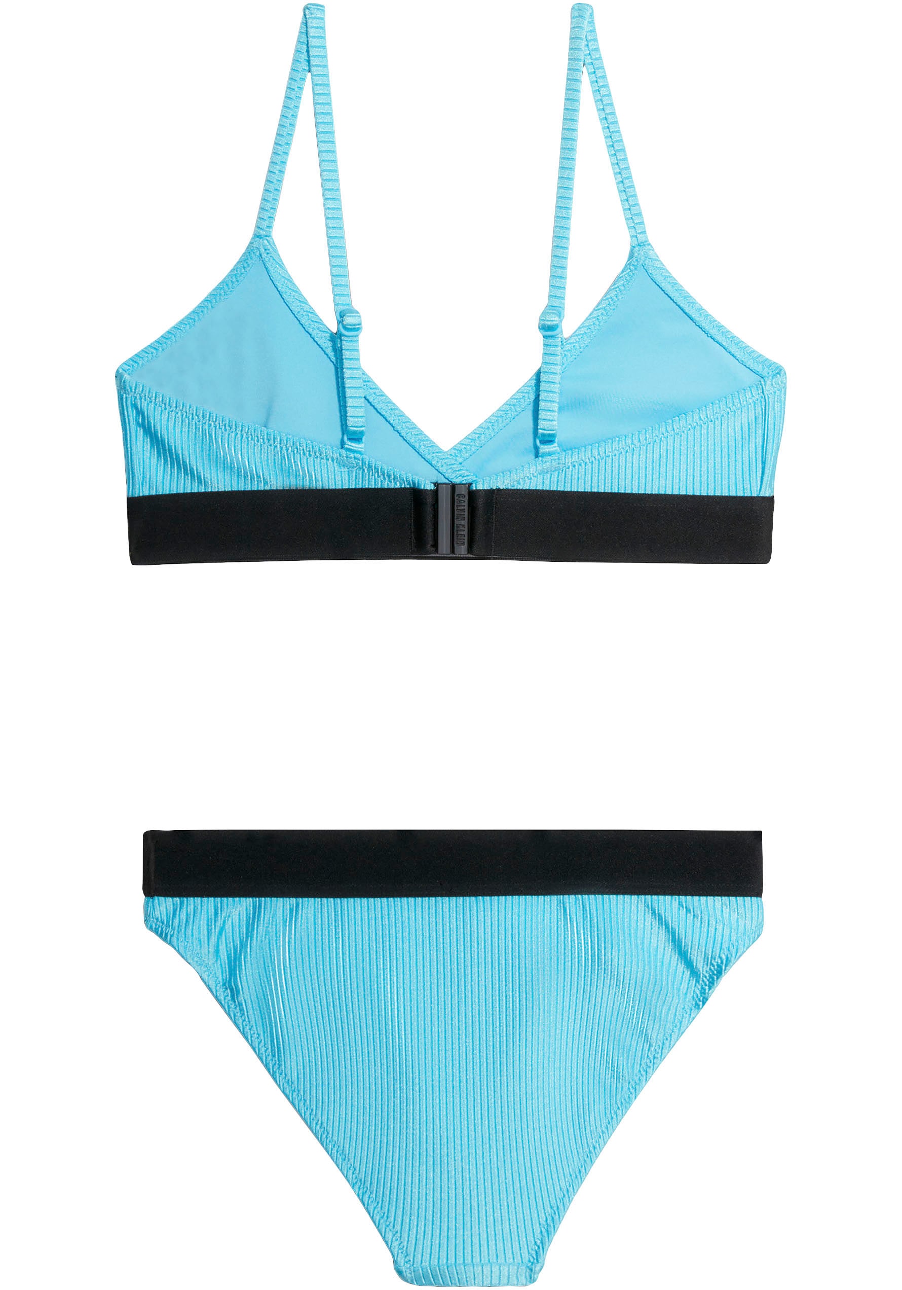 ♕ Calvin Klein Swimwear Triangel-Bikini Markenlabel »CROSSOVER auf mit SET«, St.), BIKINI versandkostenfrei TRIANGLE (2