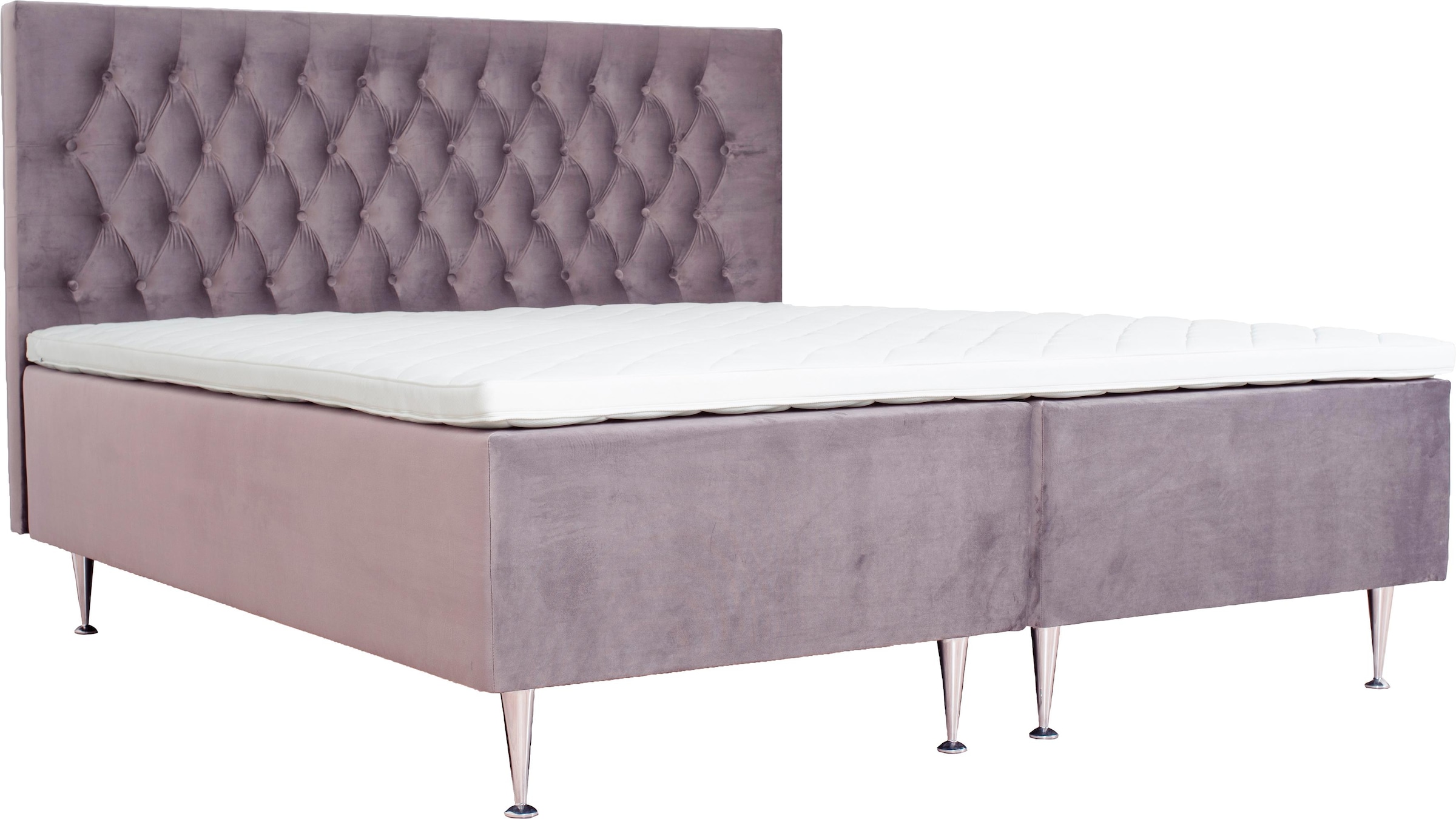 Home affaire Boxspringbett »Exclusive« inkl. Topper, 3 Breiten, 3 Härtegrad-Ausführungen
