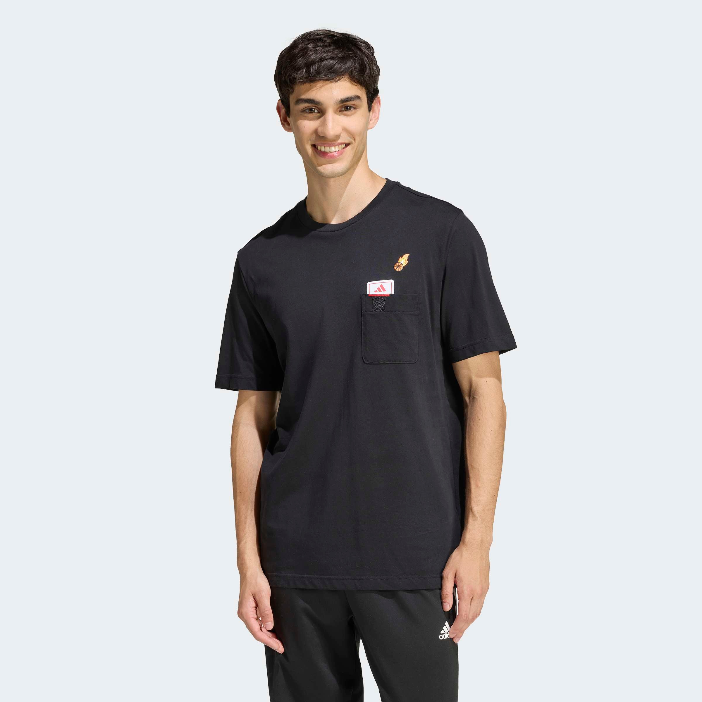 Image of adidas Sportswear T-Shirt "M MINI BBALL T"