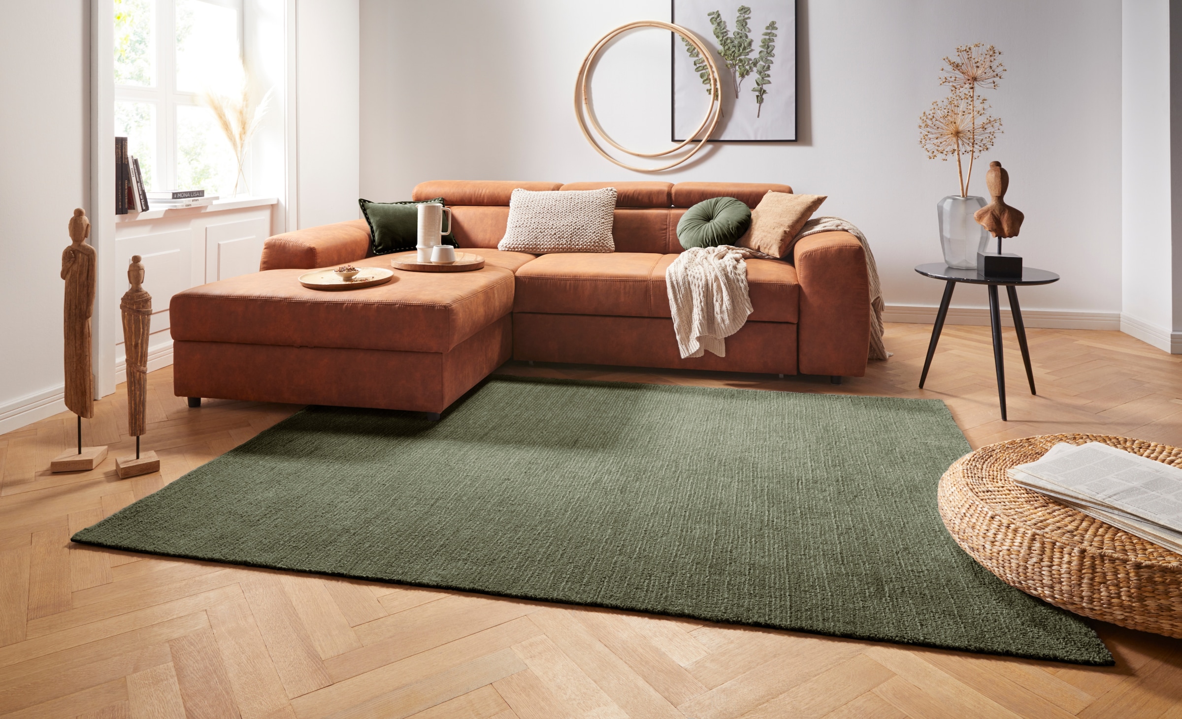 Image of HANSE Home Teppich "Supersoft" rechteckig 10 mm Höhe Kurzflor, Läufer Modern, Einfarbig, Wohnzimmer, Schlafzimmer
